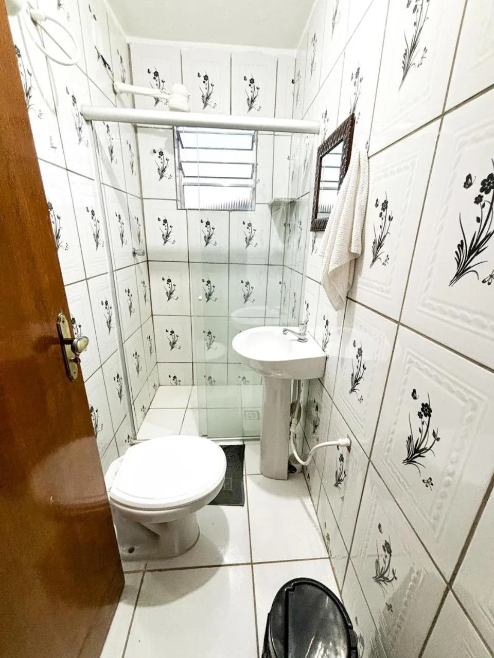 Bathroom in Pousada Parada Da Fé