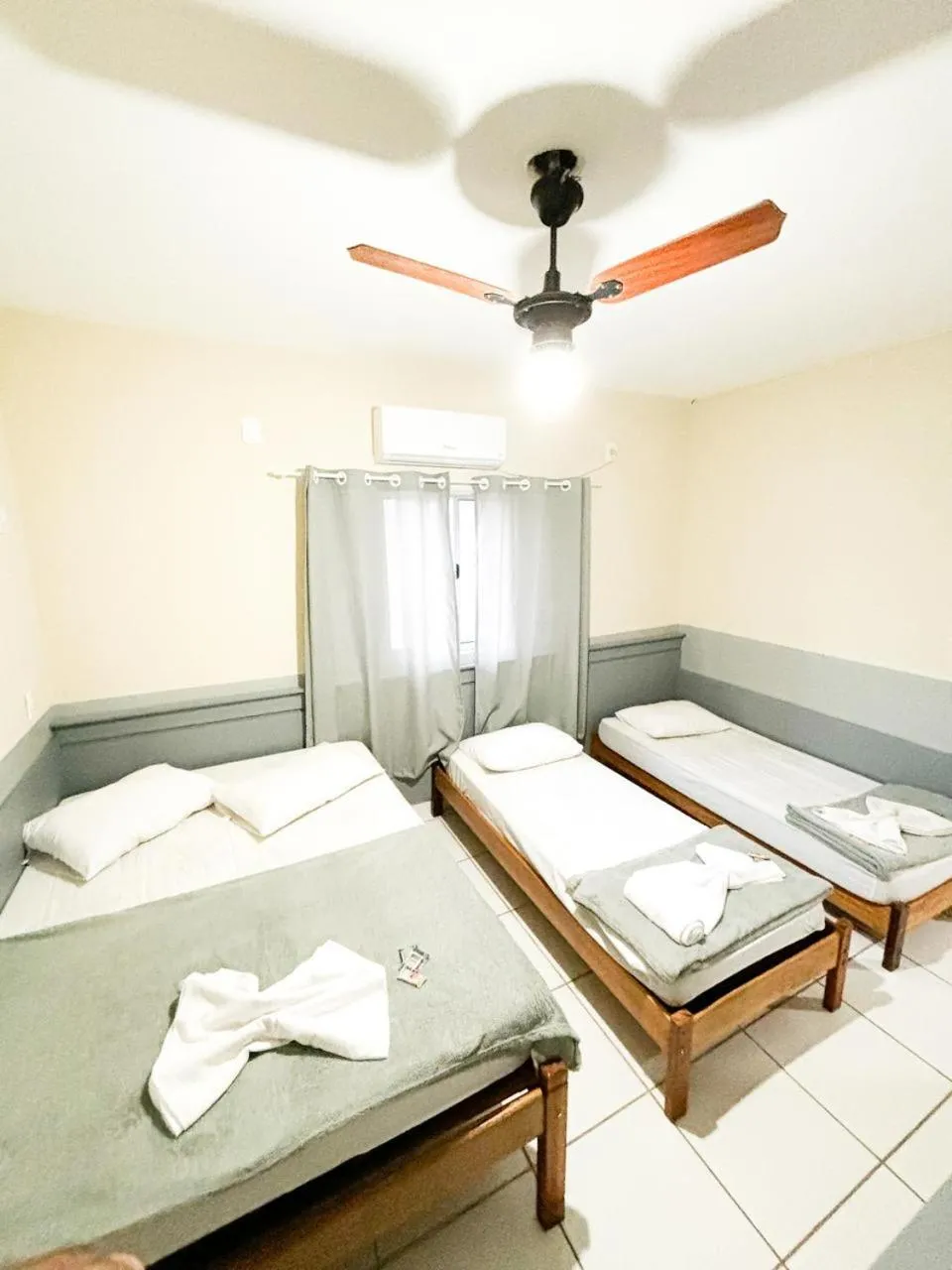 Bed in Pousada Parada Da Fé