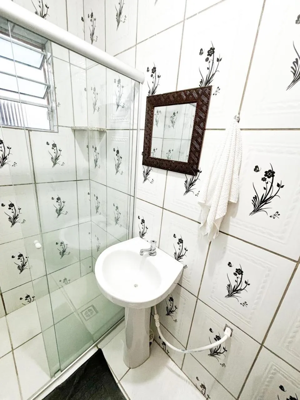 Bathroom in Pousada Parada Da Fé