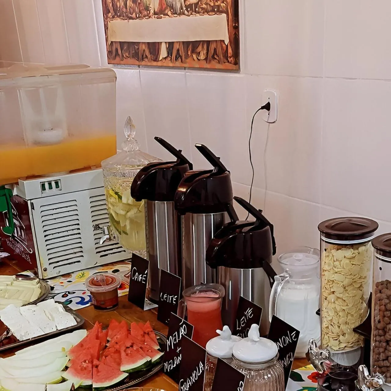 Breakfast in Pousada Parada Da Fé