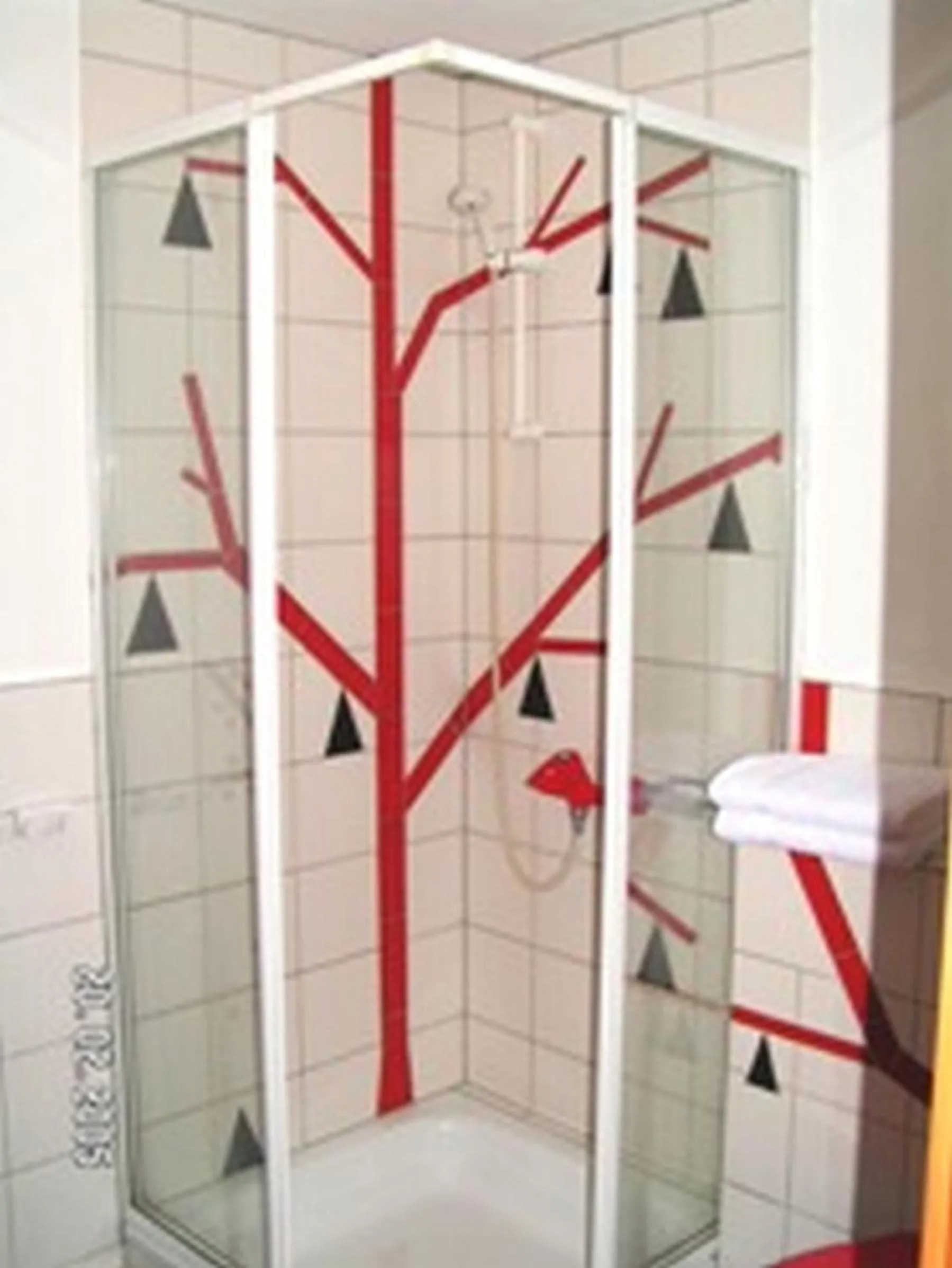 Shower in Pension Sonne