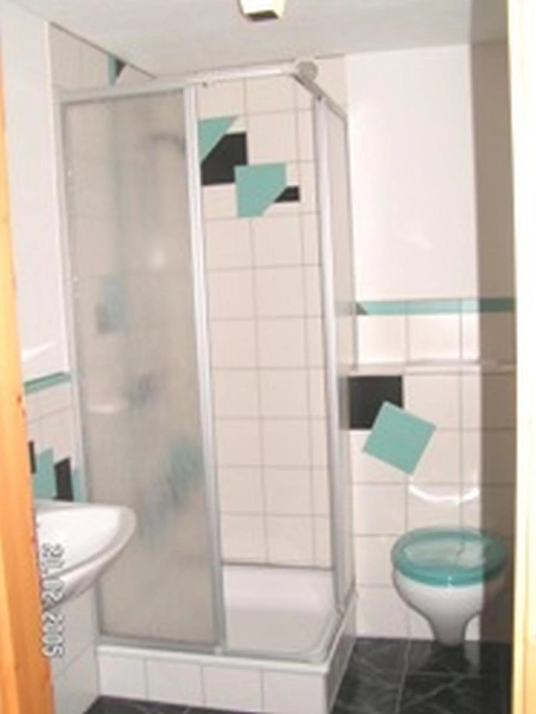 Shower in Pension Sonne