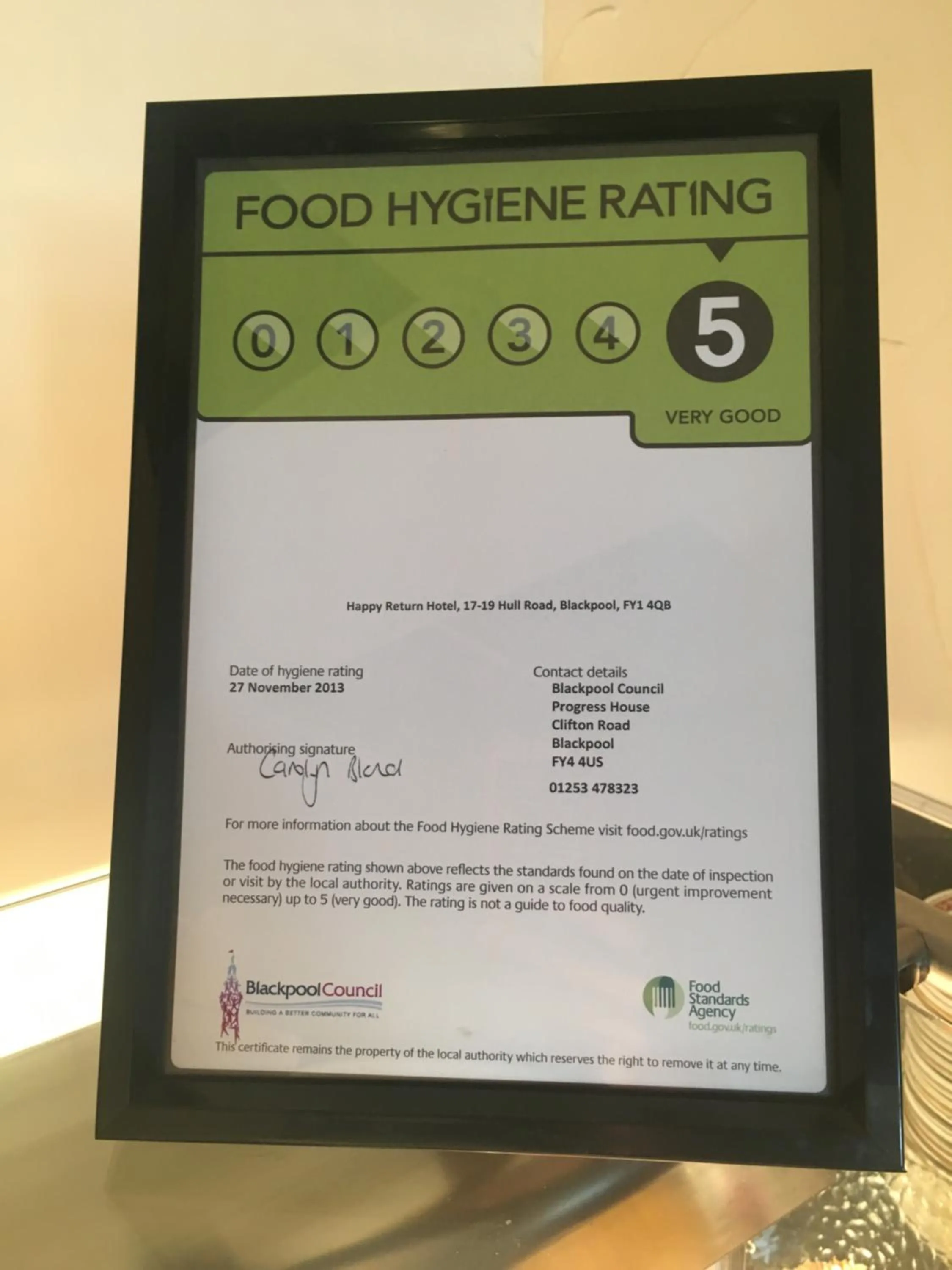 Buffet breakfast in Happy Return Hotel