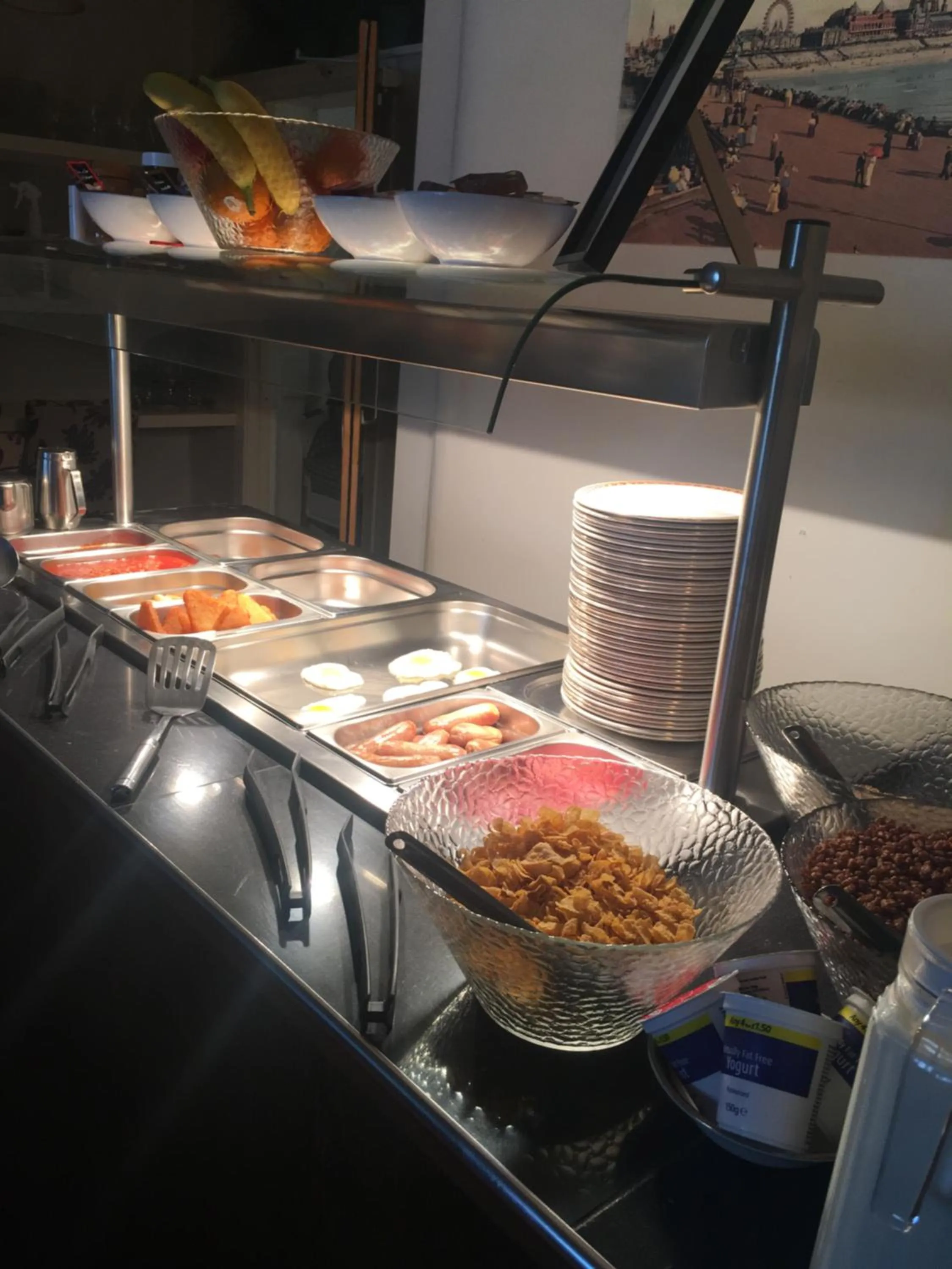 Buffet breakfast in Happy Return Hotel