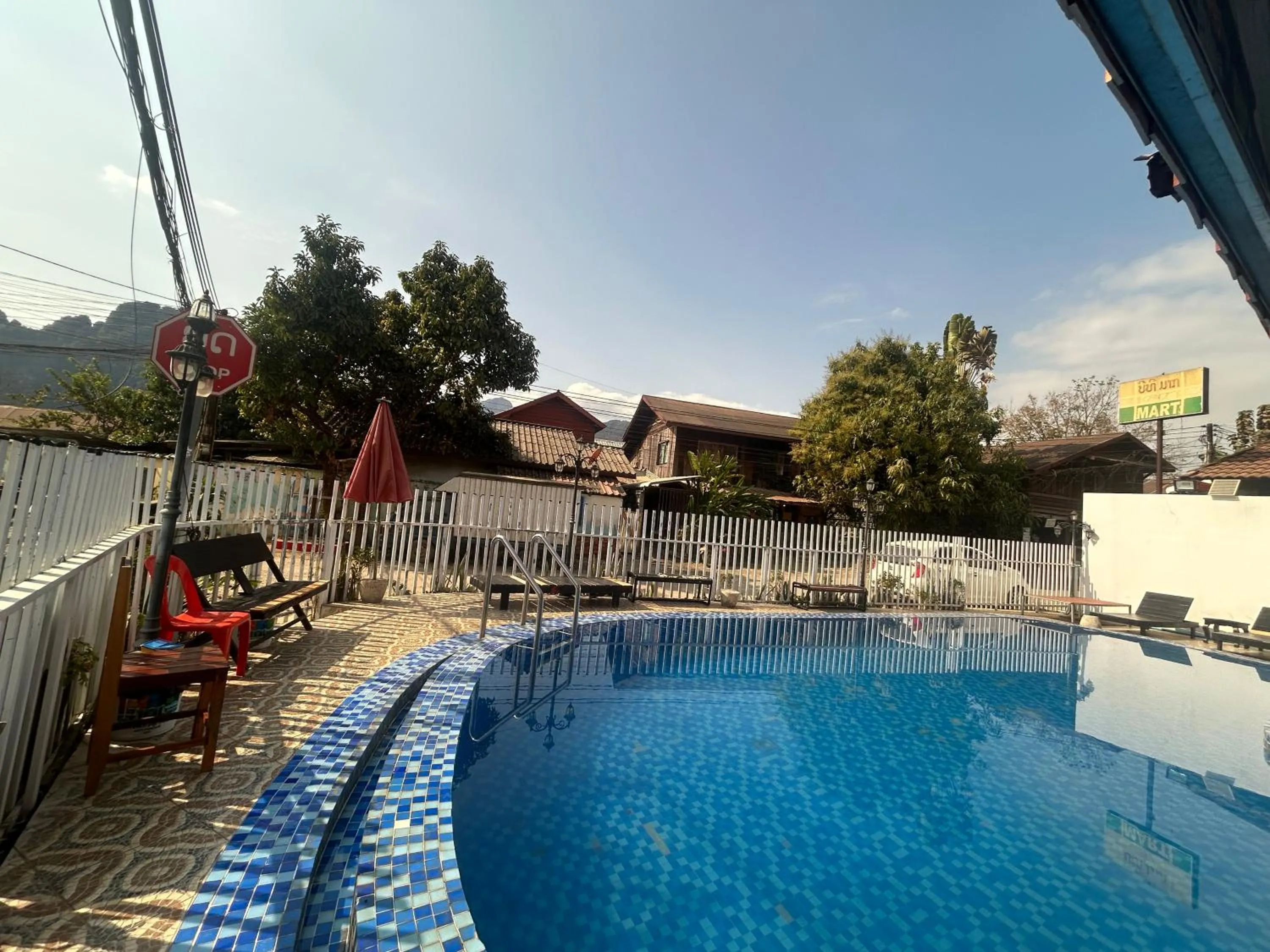 Quadruple Room with Mountain View in Vang Vieng Sky Mountain View Hotel