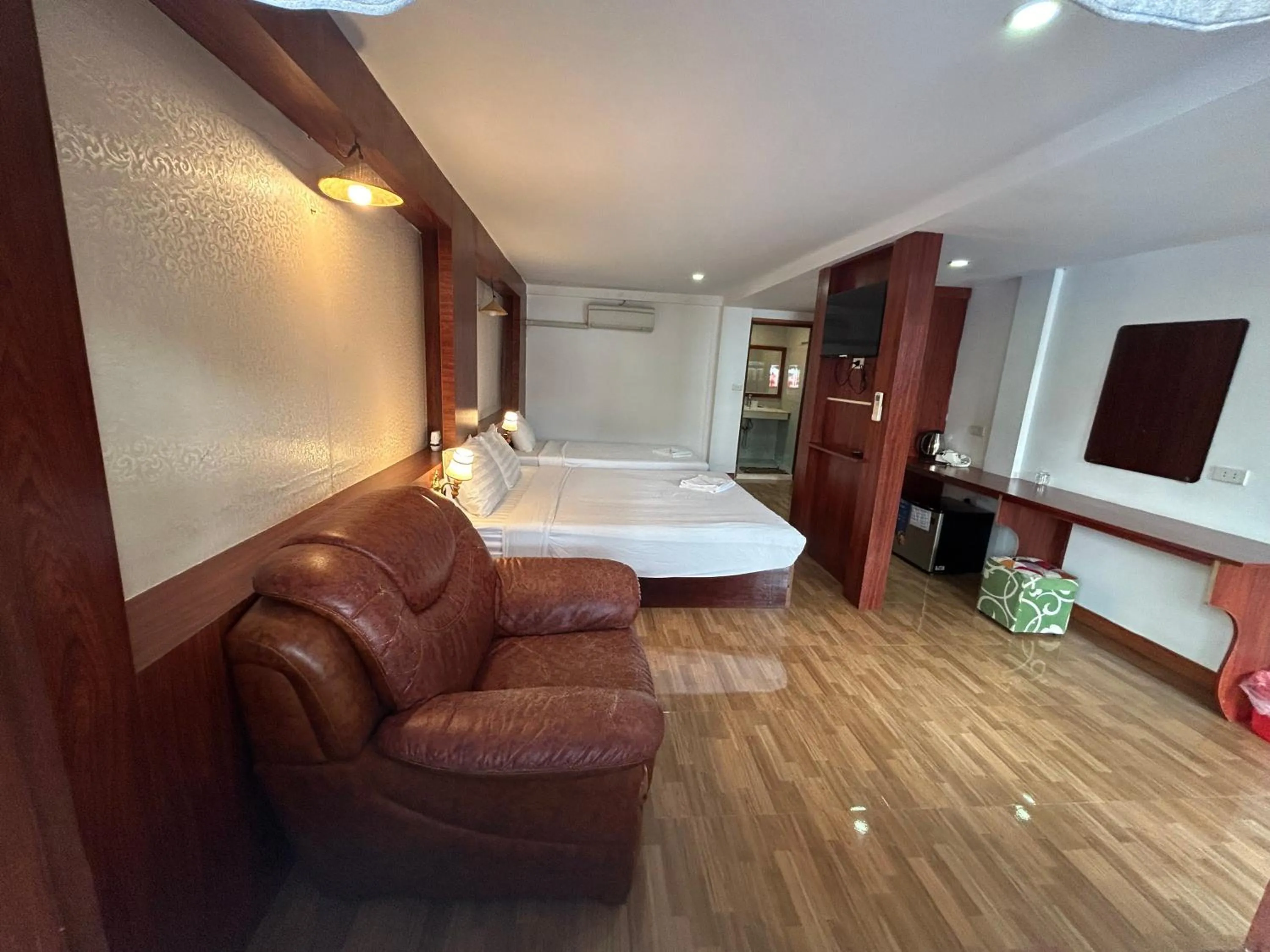 Photo of the whole room, Bed in Vang Vieng Sky Mountain View Hotel