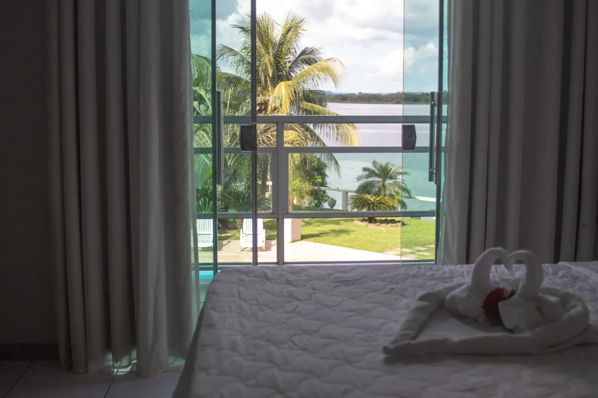 Natural landscape, Bed in Xingu Praia Hotel Natural landscape, Bed in Xingu Praia Hotel