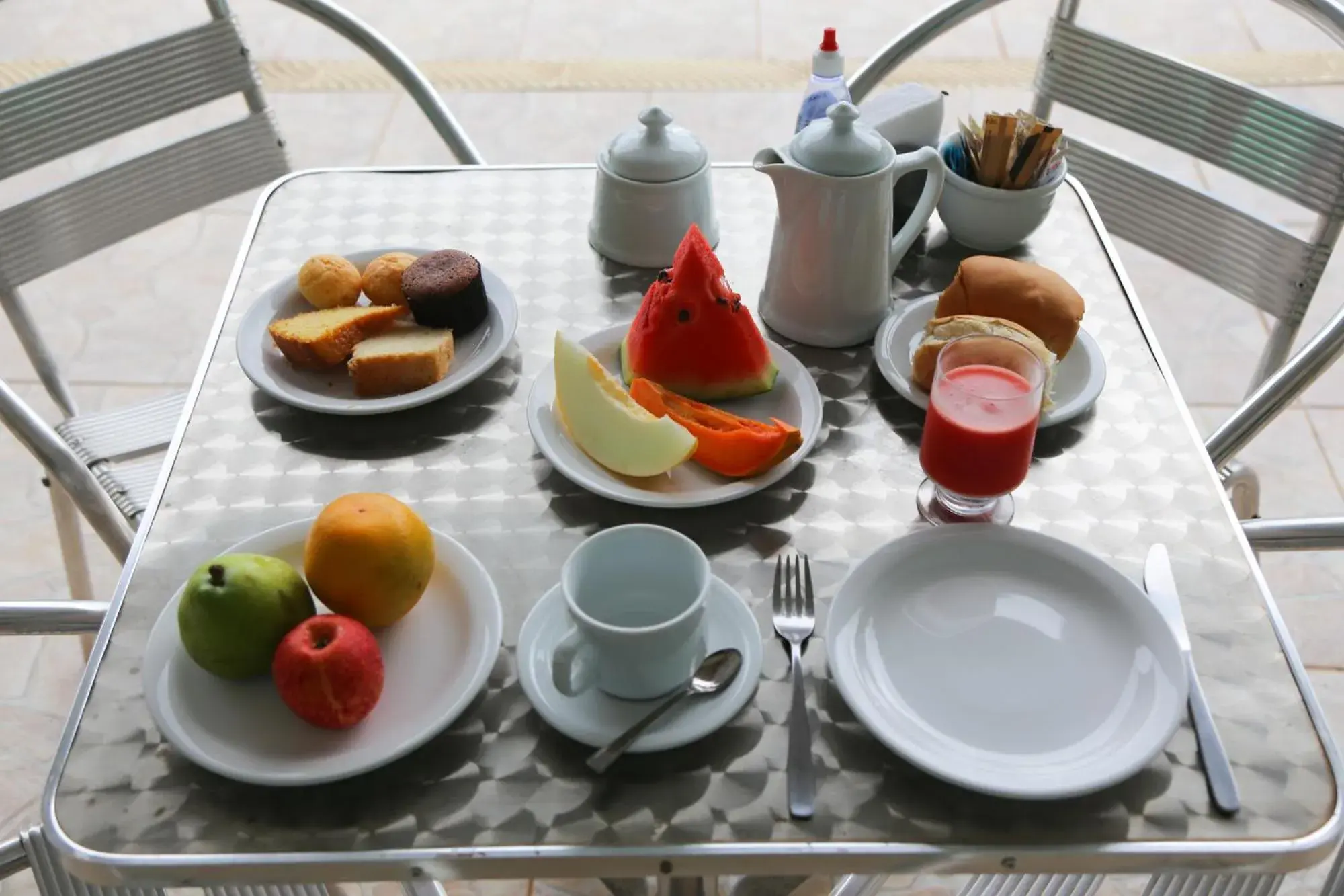 Continental breakfast in Xingu Praia Hotel Continental breakfast in Xingu Praia Hotel