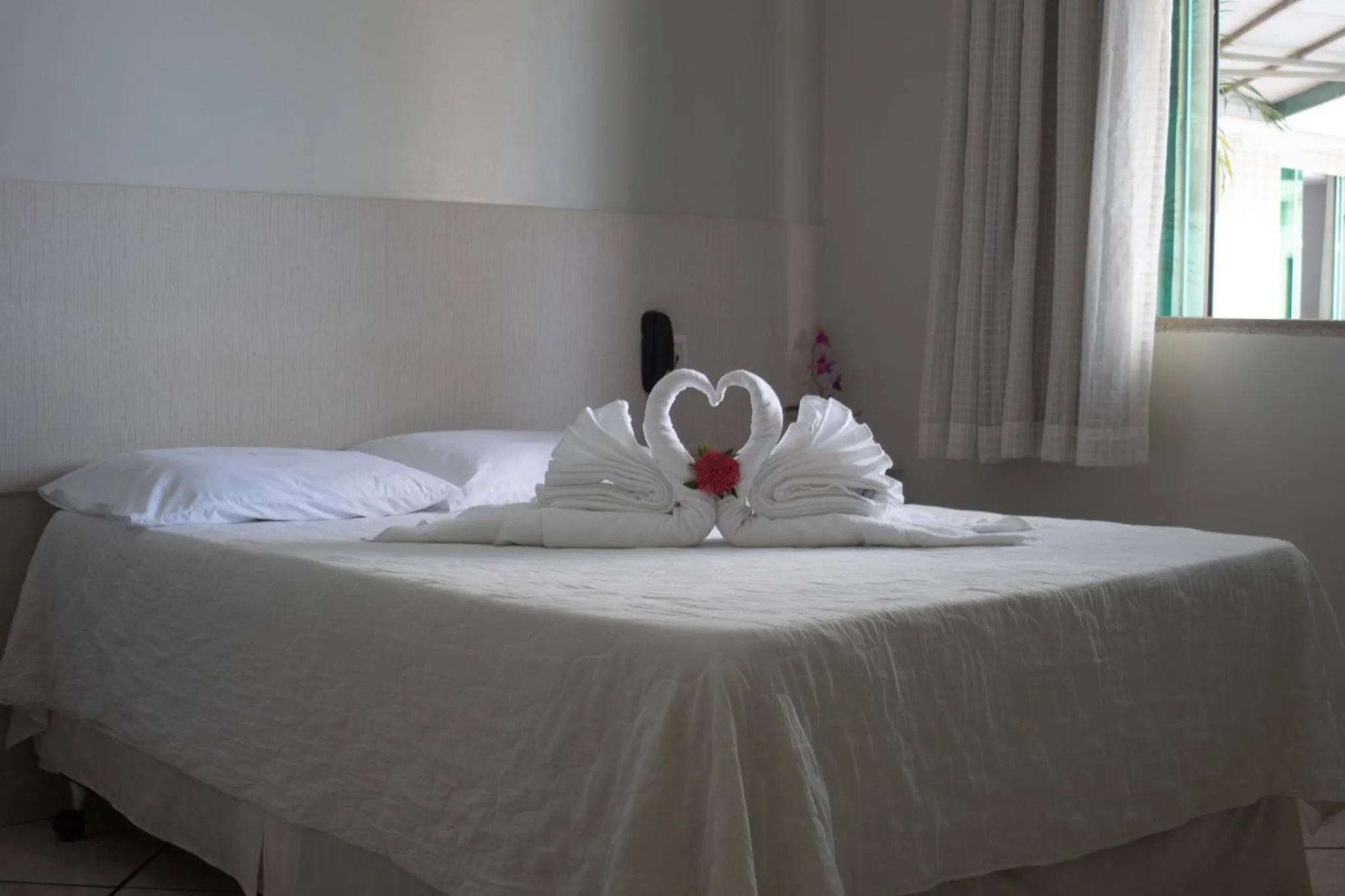 Bed in Xingu Praia Hotel