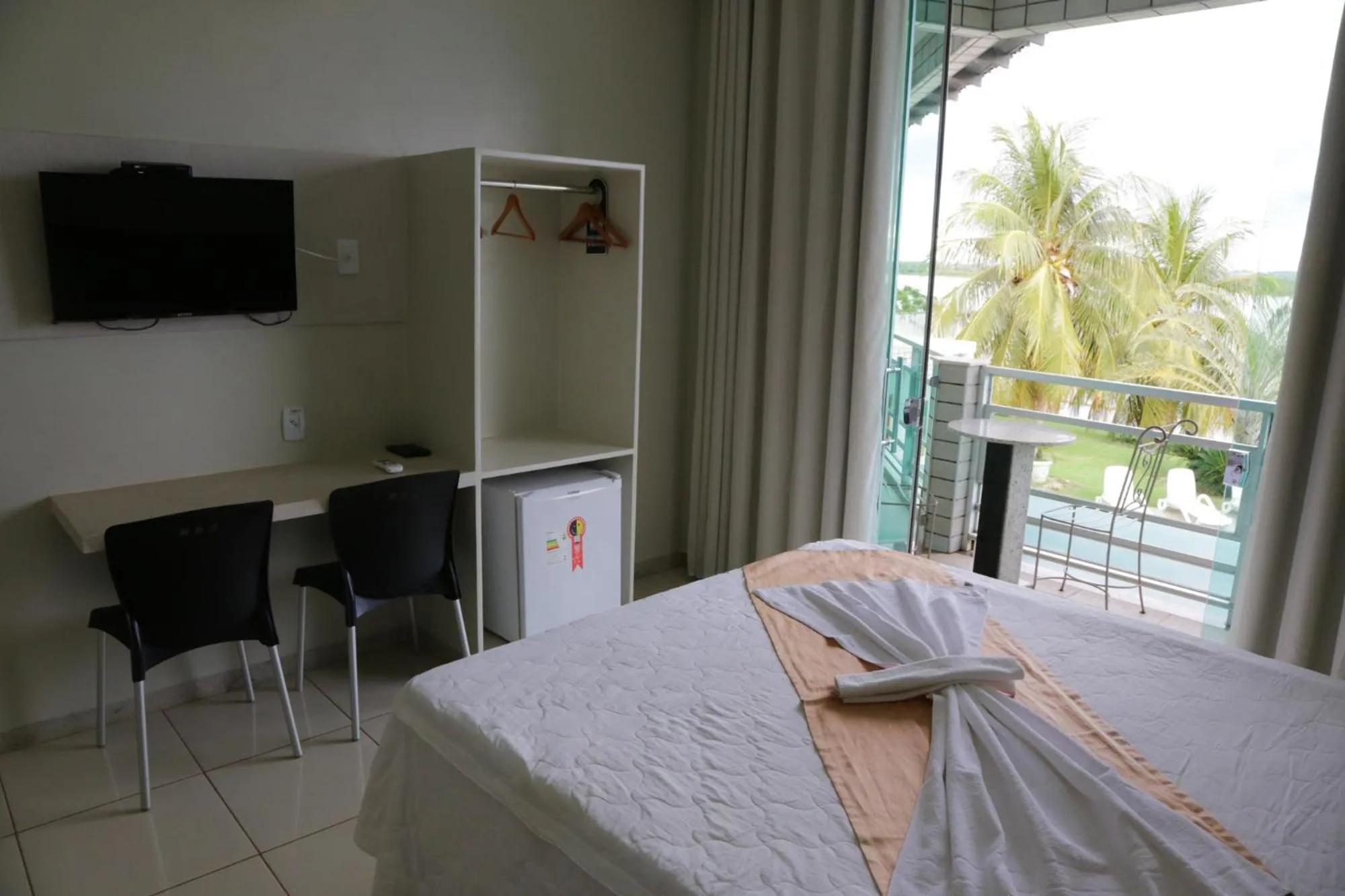 Bed in Xingu Praia Hotel