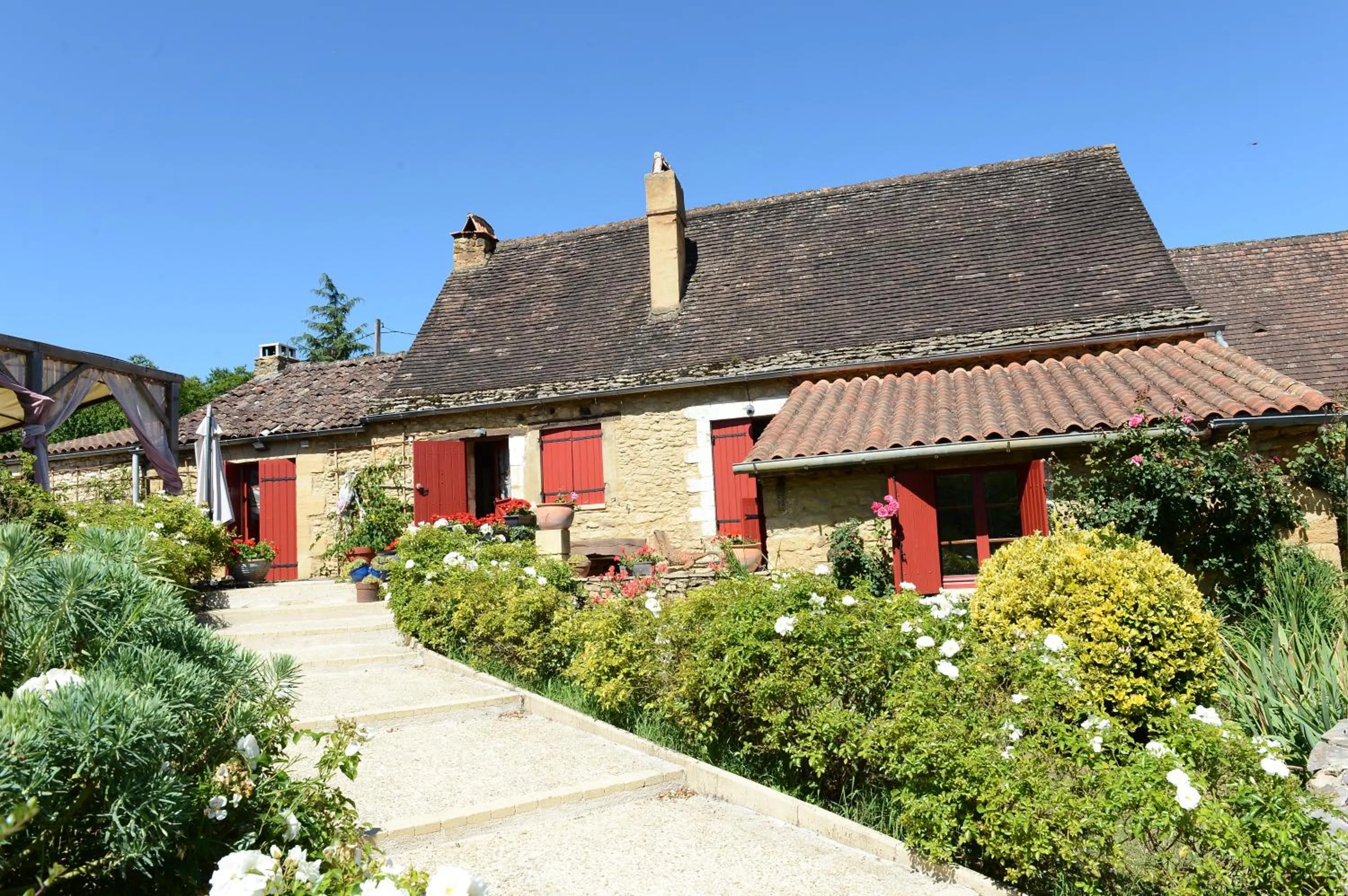 Double Room with Garden View in lO GORISSADO - La ferme du glandier