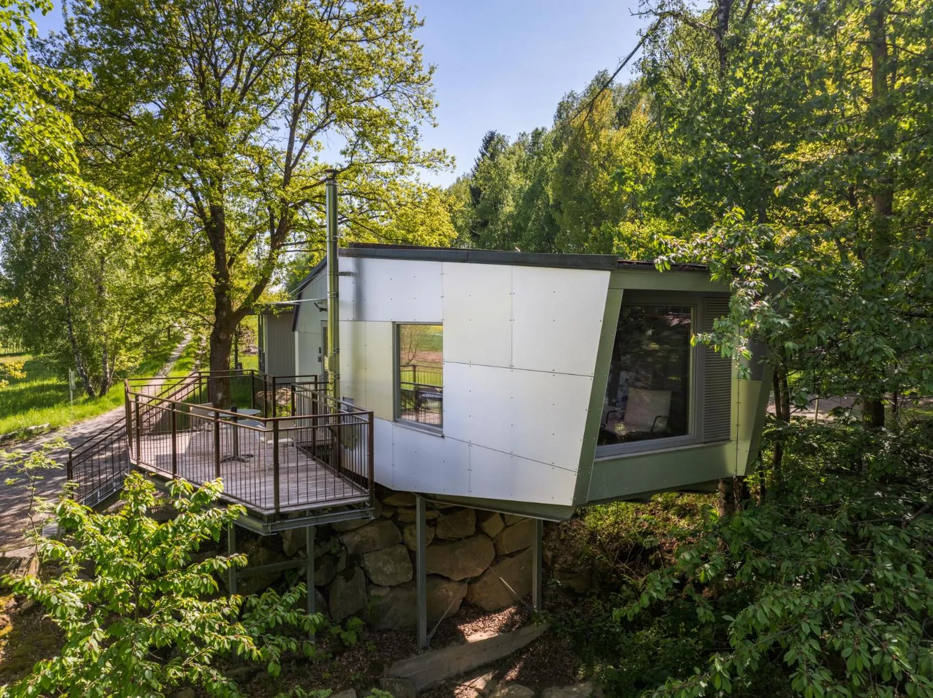 Property building in edelførst Baumhäuser