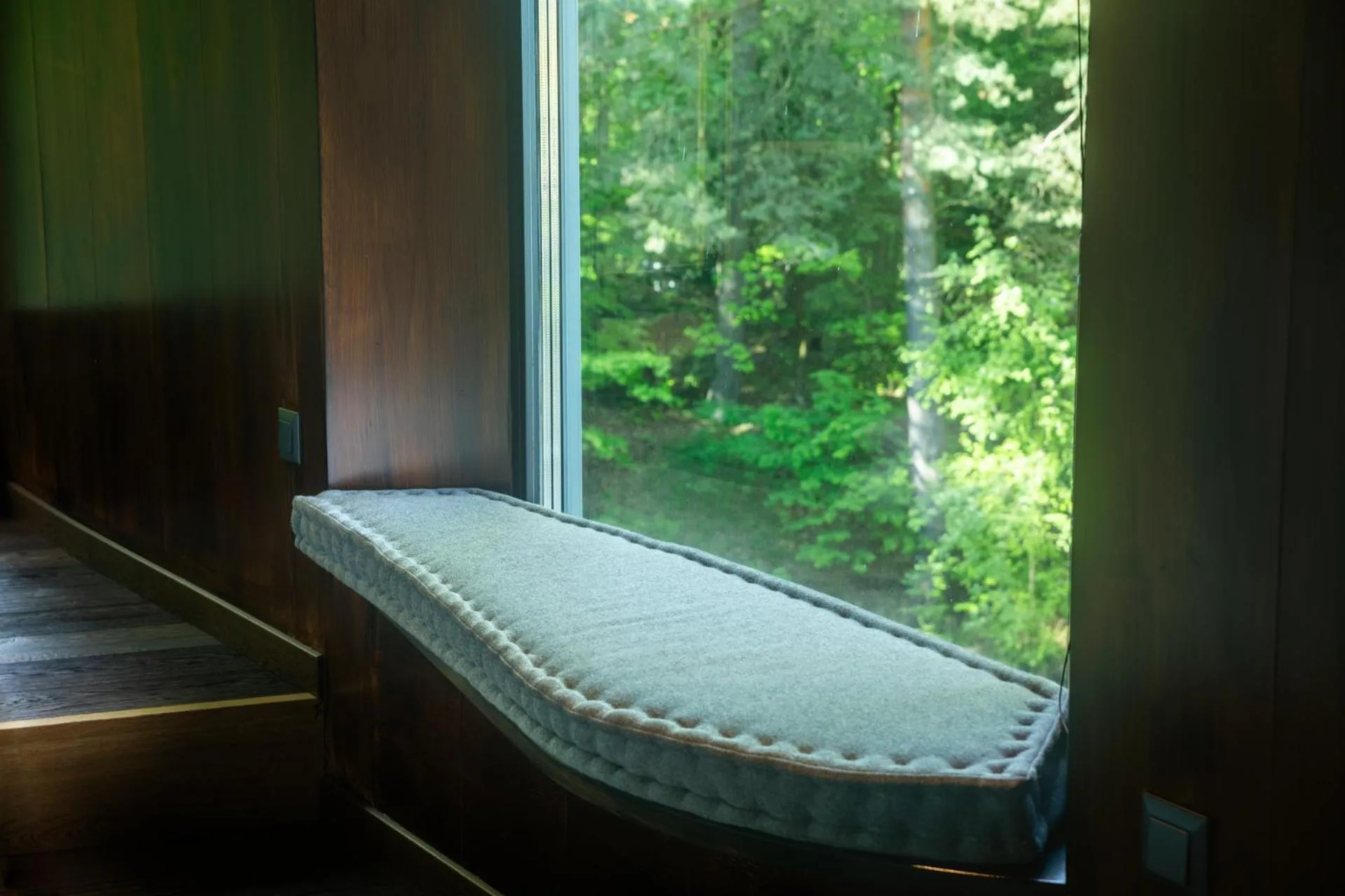 Seating area in edelførst Baumhäuser