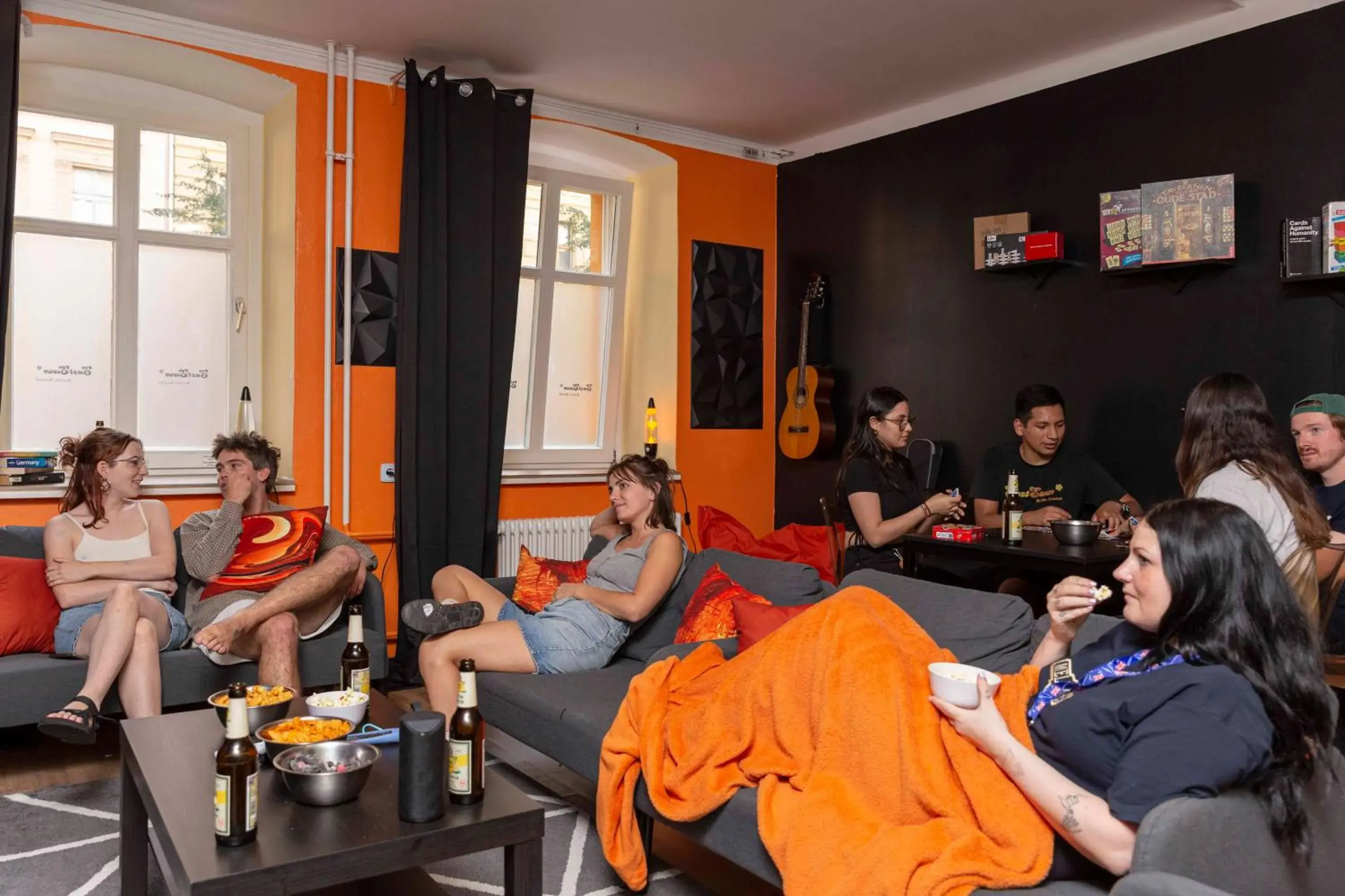 Living room in EastSeven Berlin Hostel Living room in EastSeven Berlin Hostel