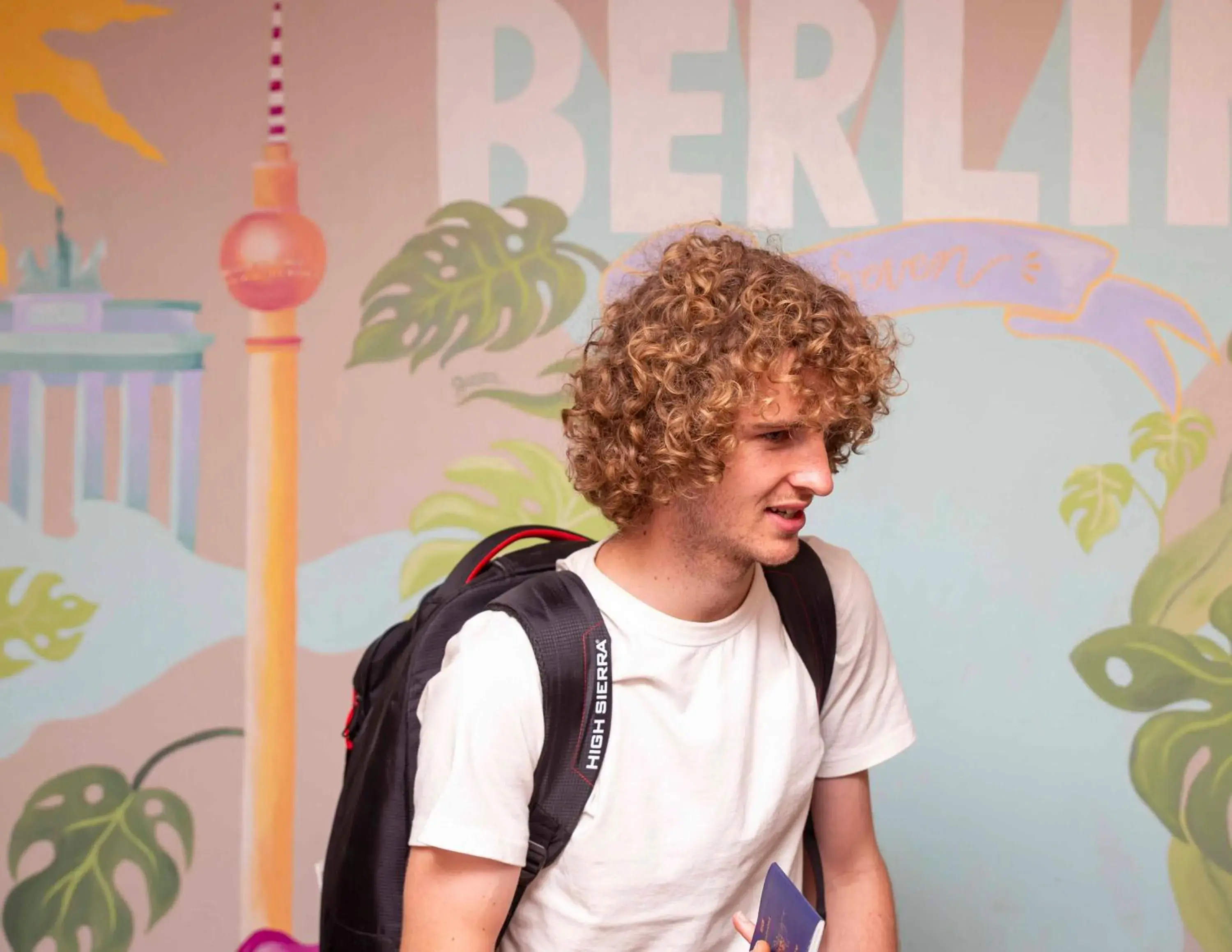 Lobby or reception in EastSeven Berlin Hostel Lobby or reception in EastSeven Berlin Hostel