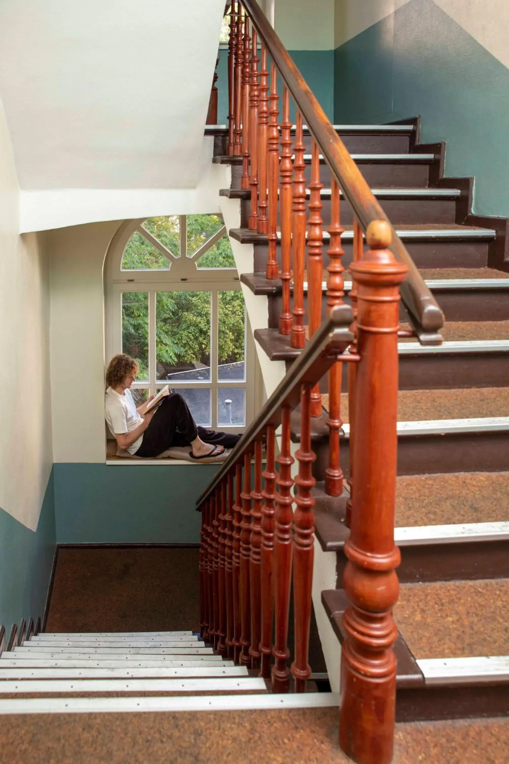 Property building in EastSeven Berlin Hostel Property building in EastSeven Berlin Hostel