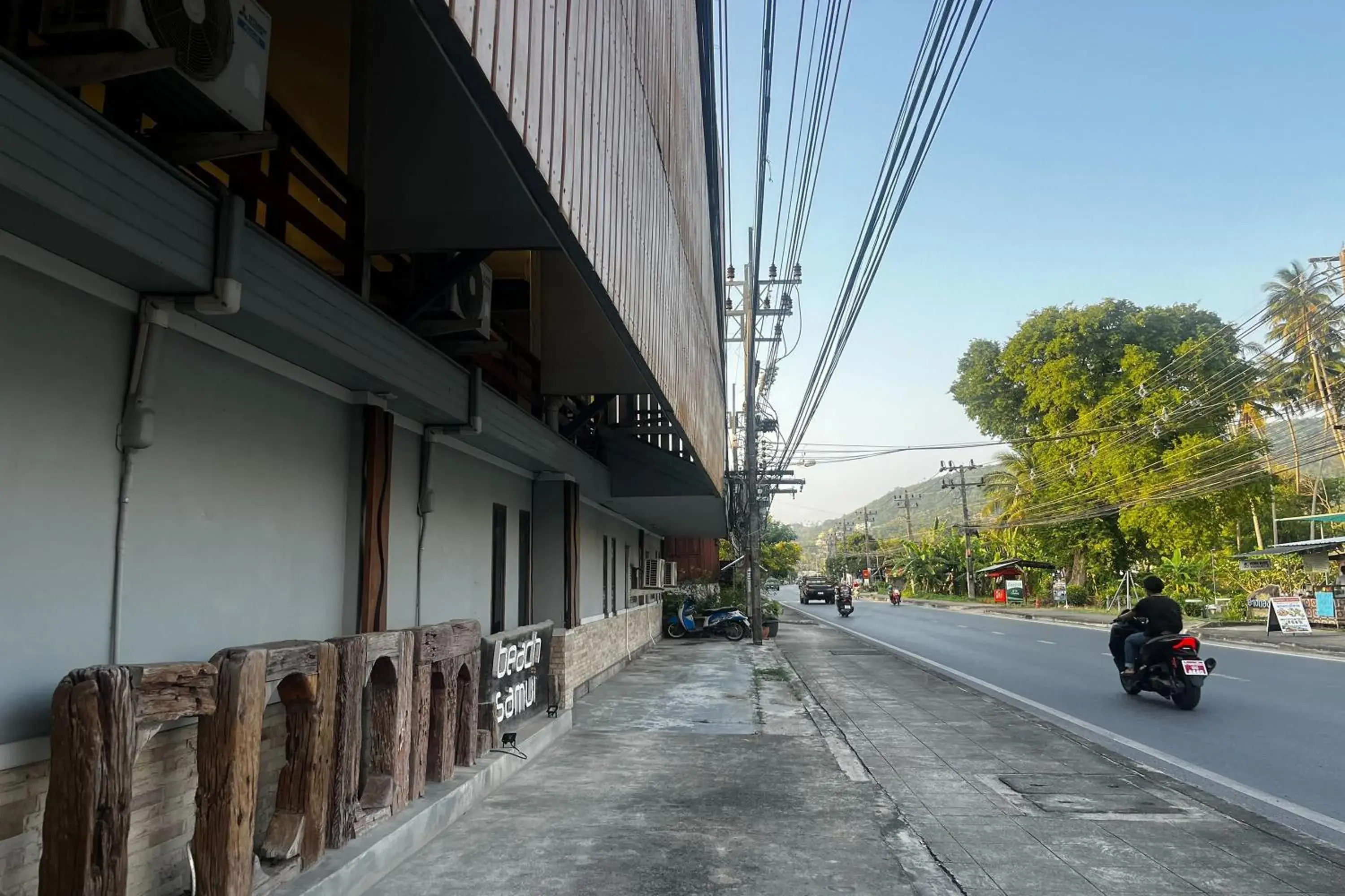 Street view in Room Beach Samui Street view in Room Beach Samui