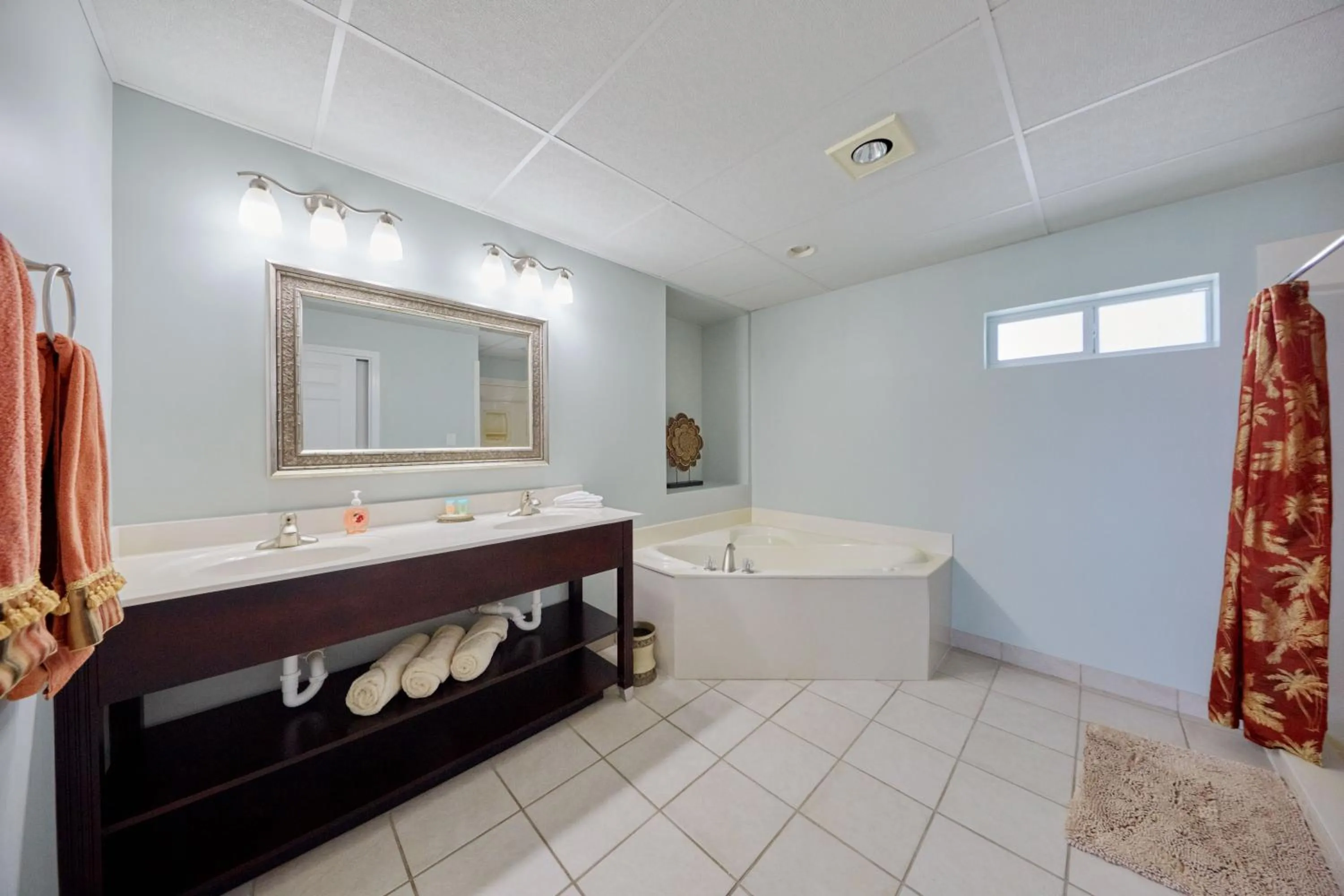 Bathroom in Palmetto Beachfront Hotel, a By The Sea Resort