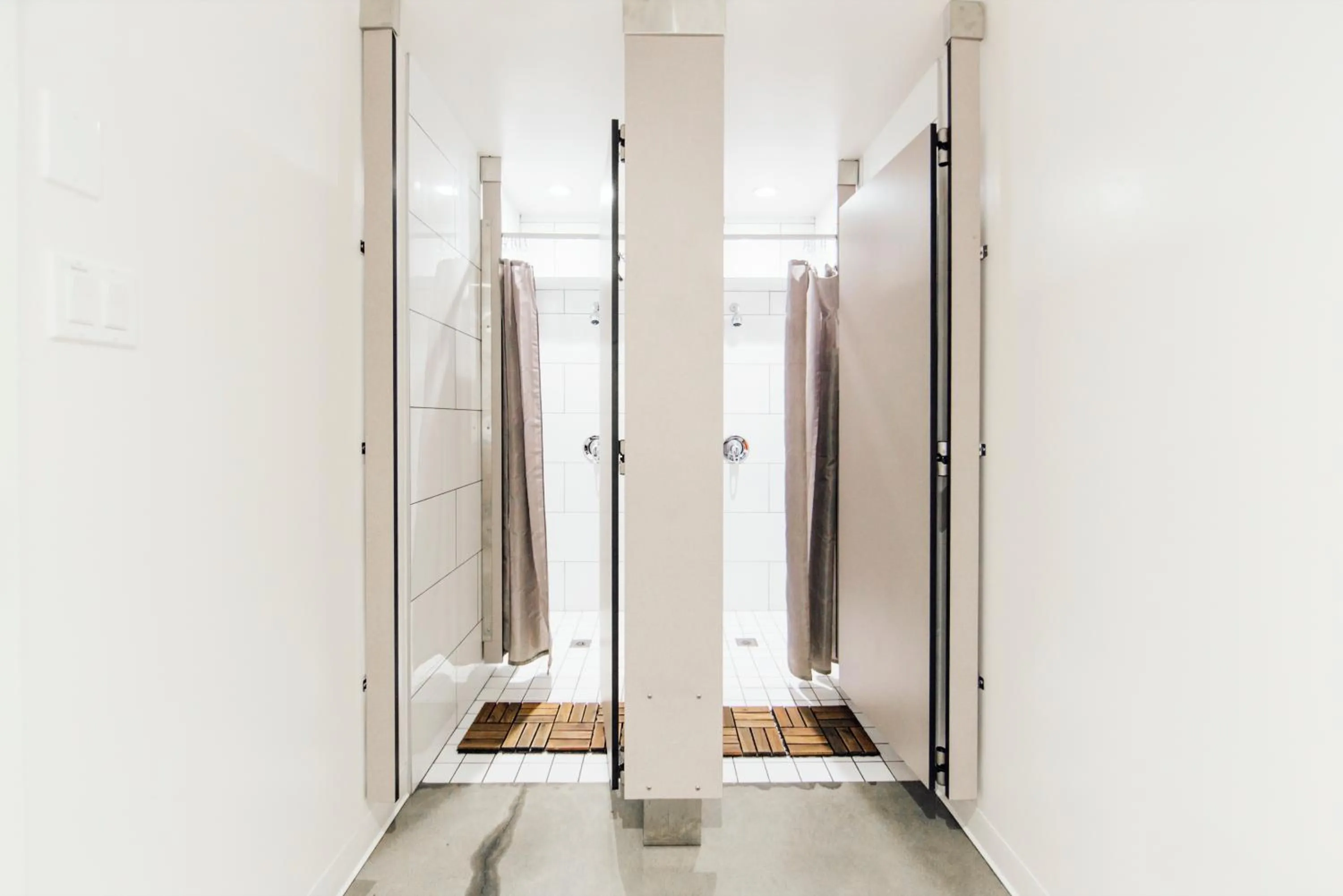 Shower in Alt Hostel