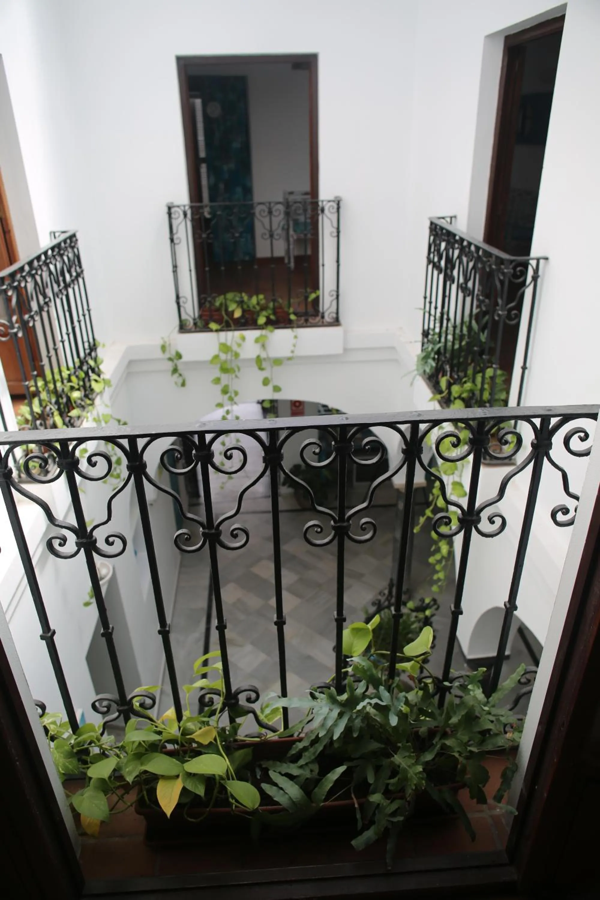 Patio in Wake up in Tarifa Hostel & Restaurant Lounge