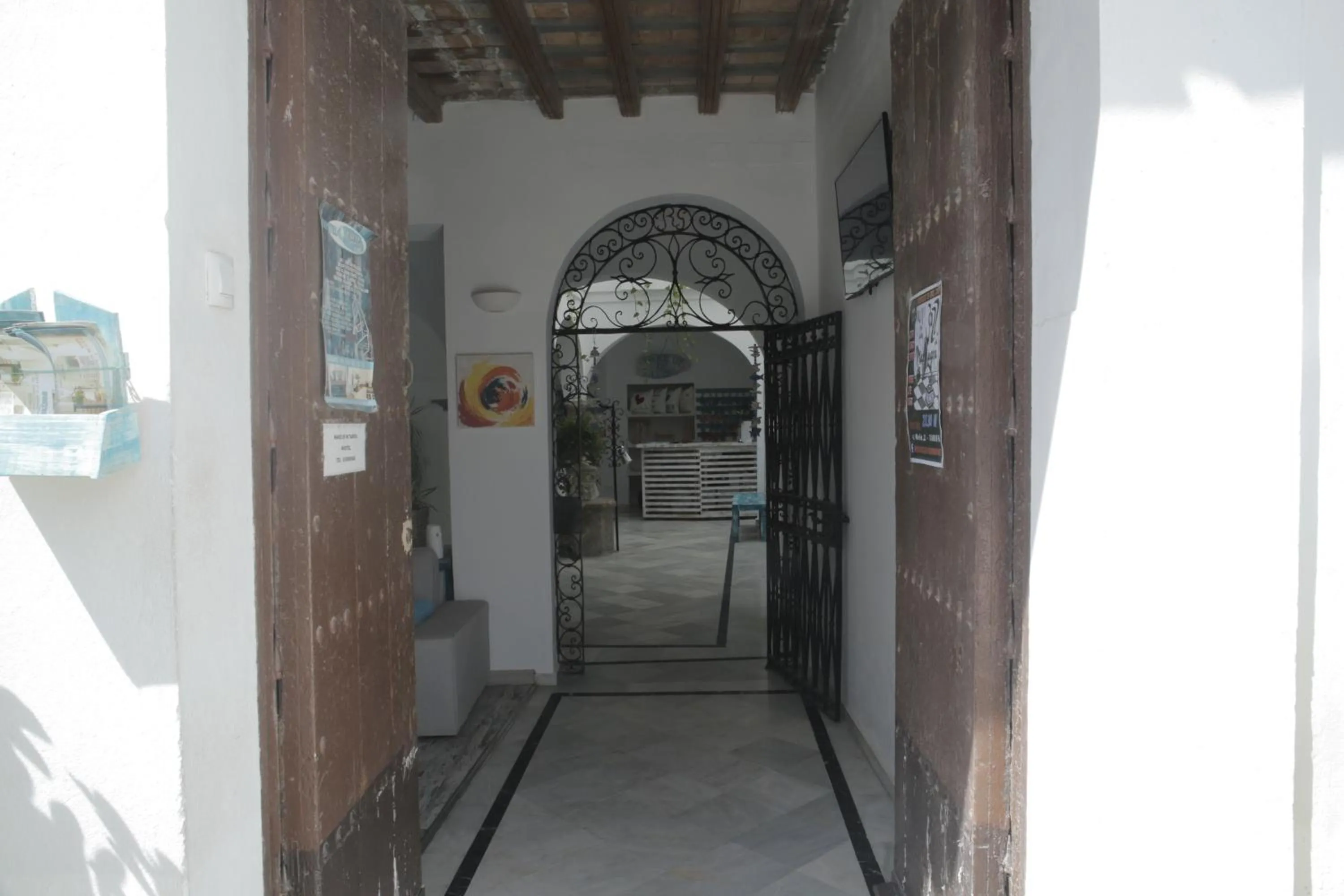 Facade/entrance in Wake up in Tarifa Hostel & Restaurant Lounge
