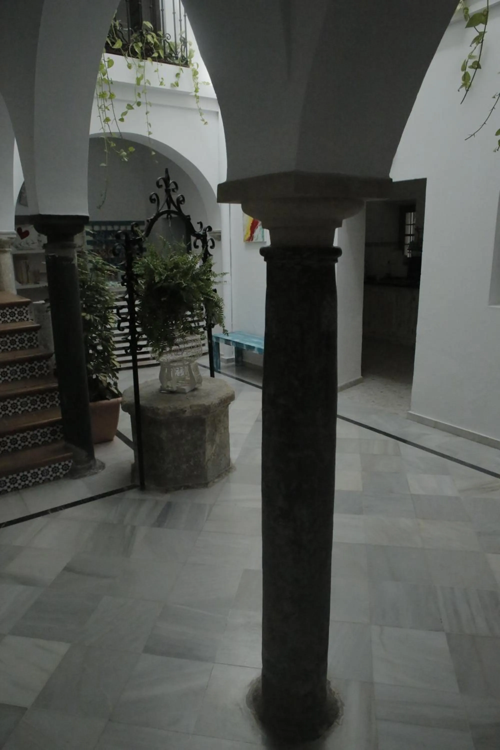 Patio in Wake up in Tarifa Hostel & Restaurant Lounge