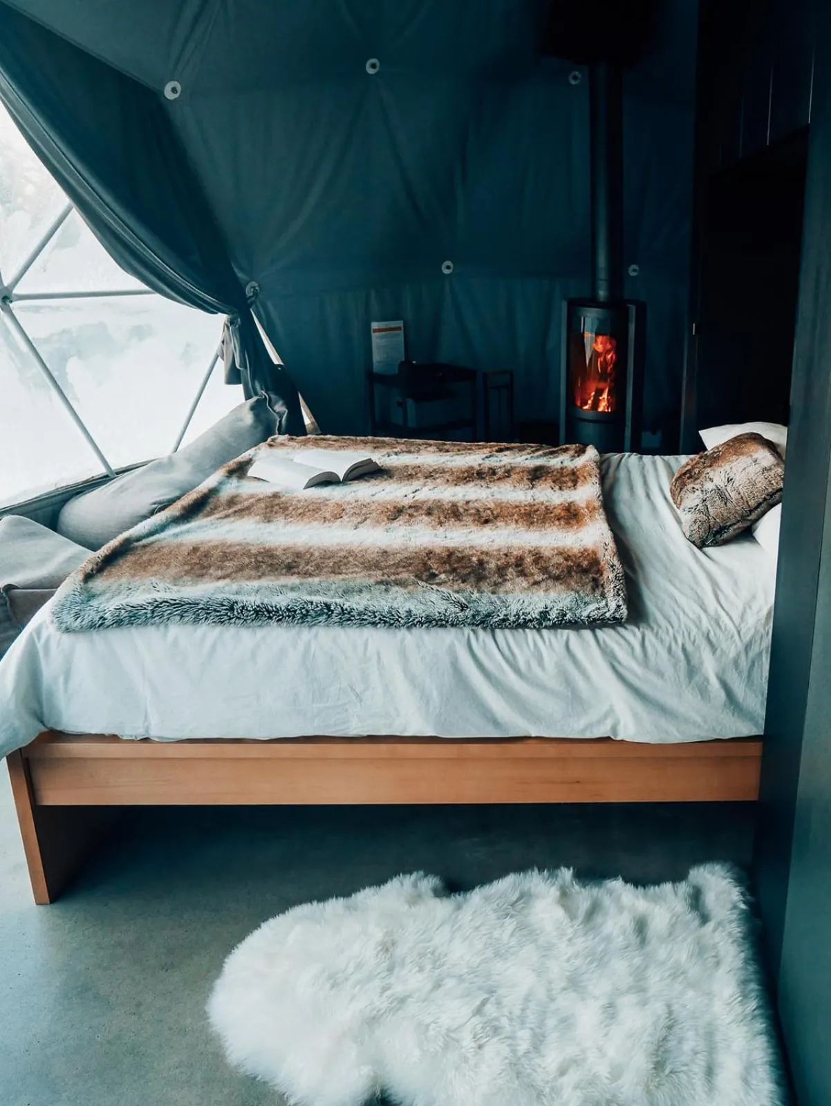 Bed in Dômes Charlevoix