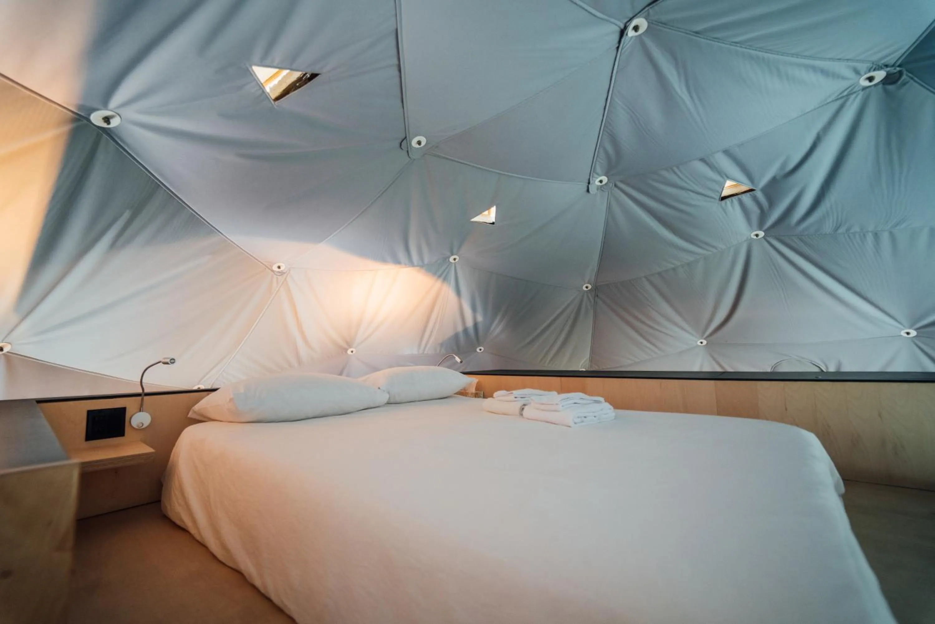 Bed in Dômes Charlevoix