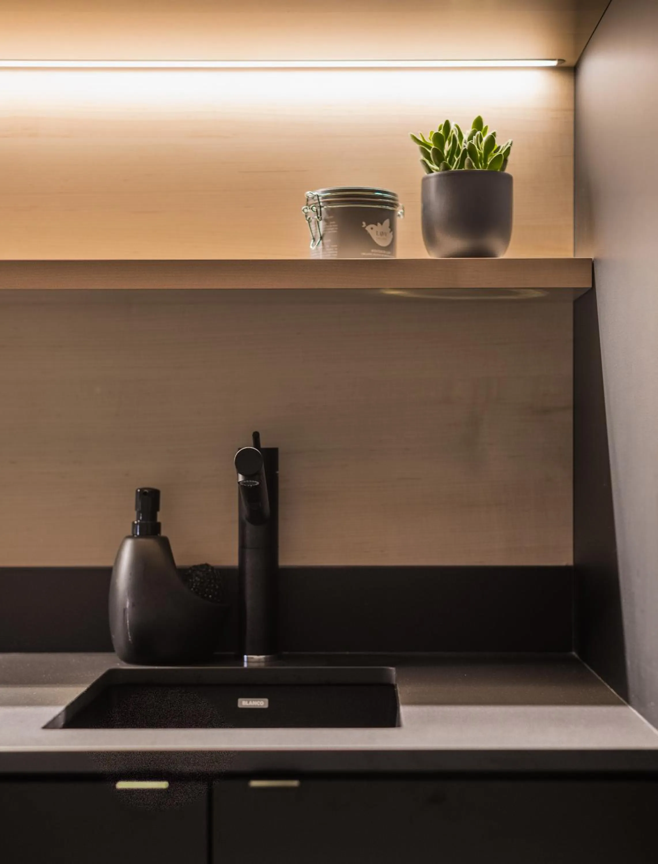 Kitchen or kitchenette in Dômes Charlevoix