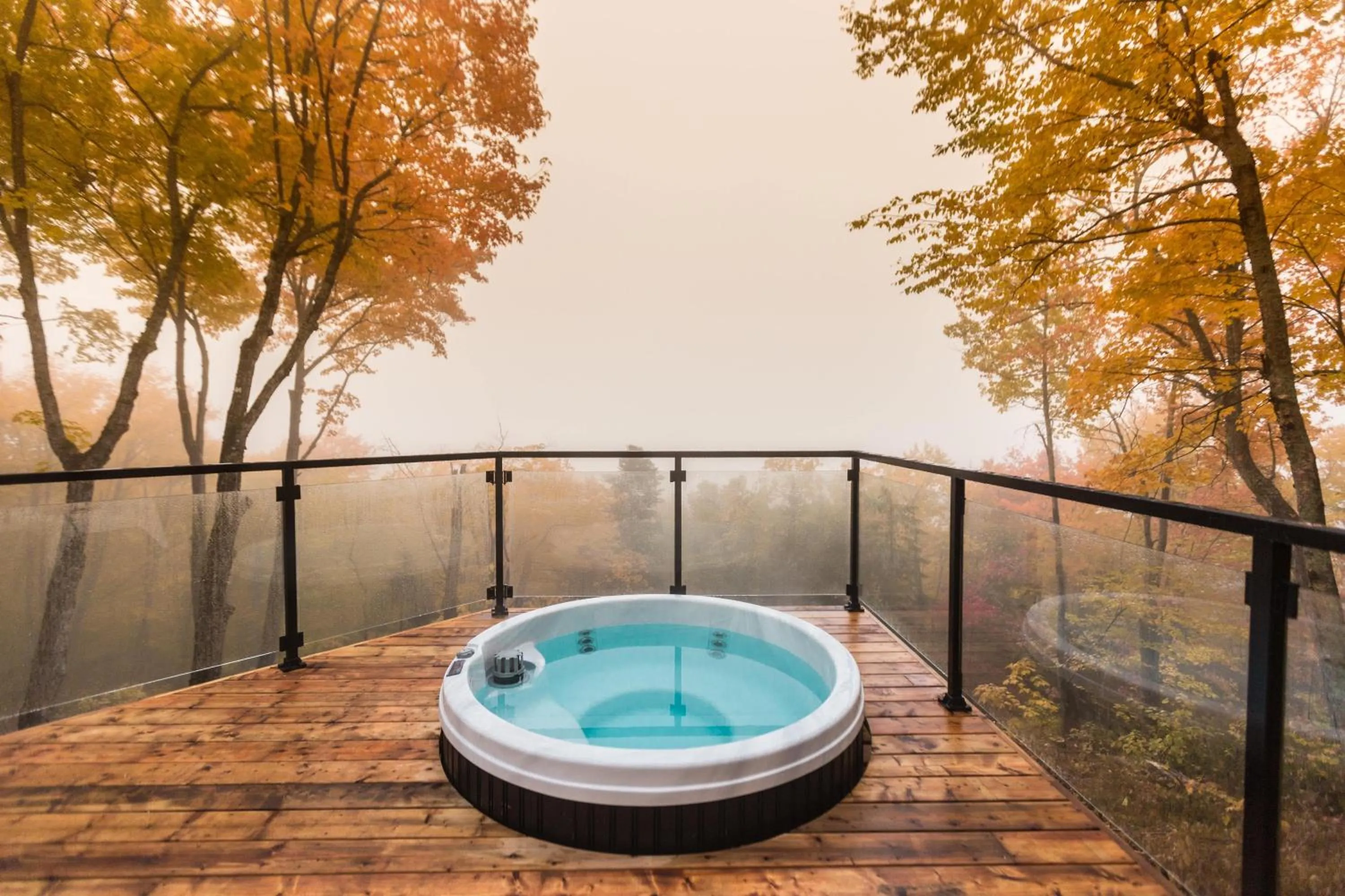 Hot Tub in Dômes Charlevoix