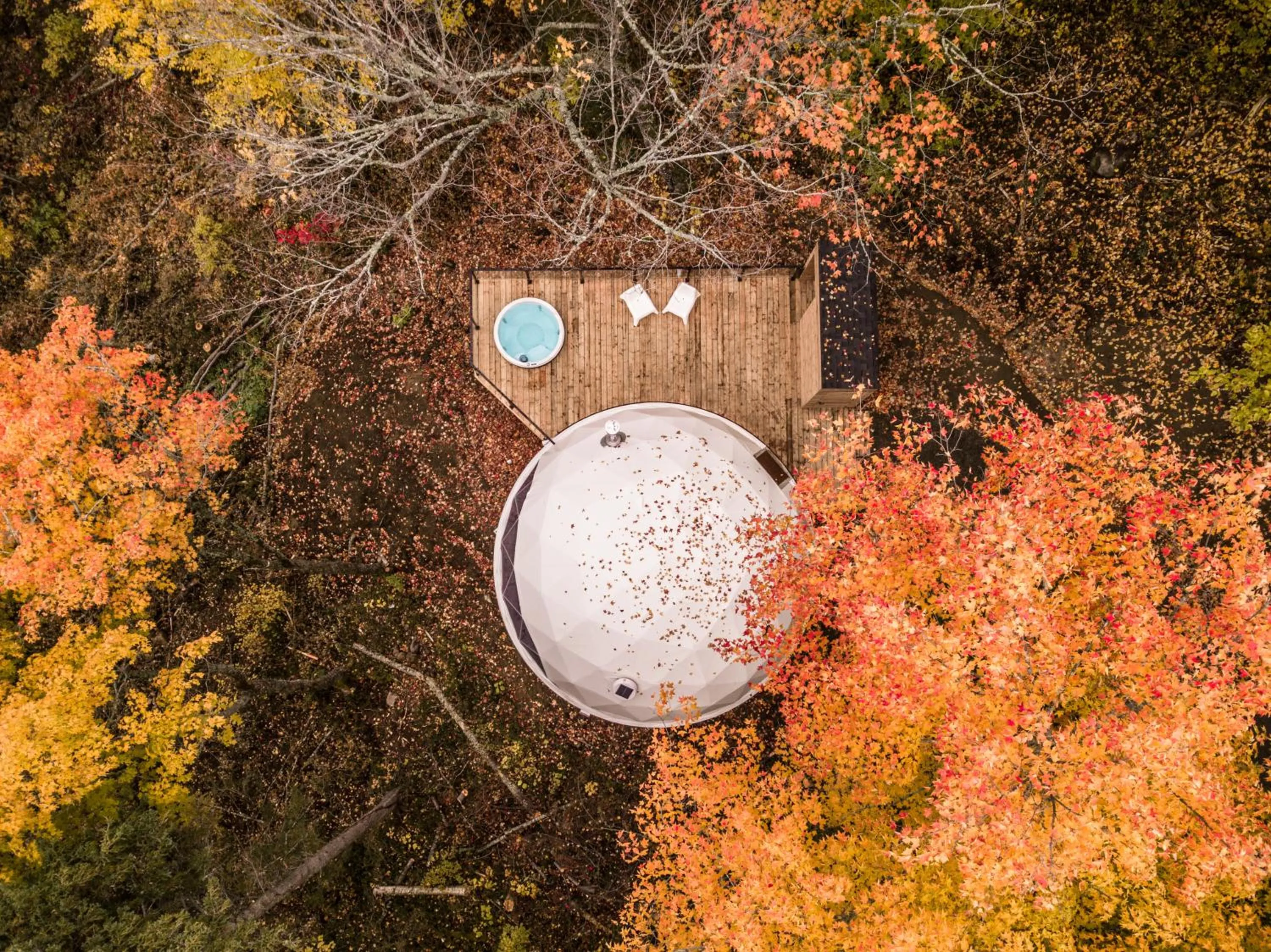 Autumn in Dômes Charlevoix