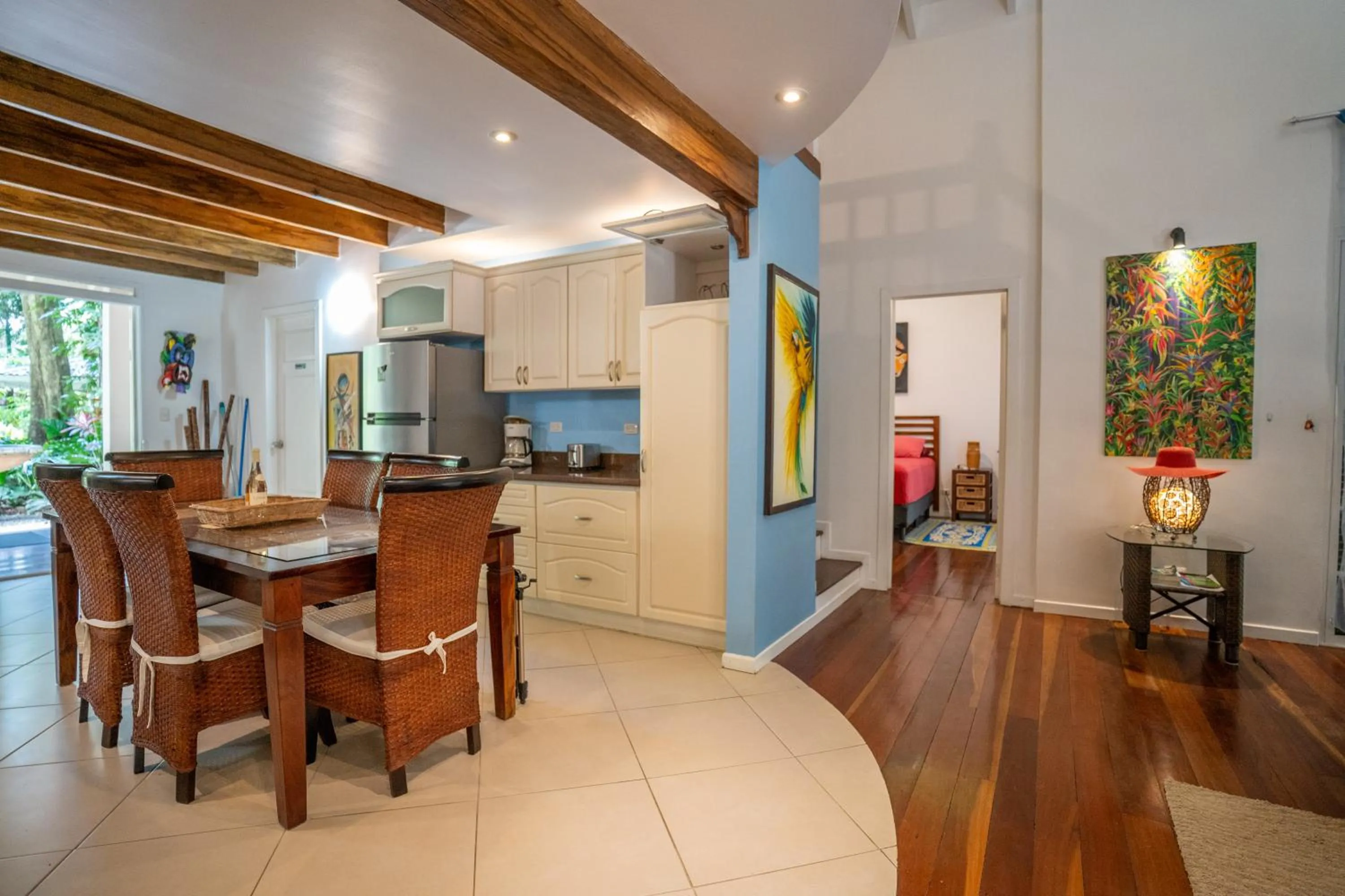 Kitchen or kitchenette in Casa Naranja