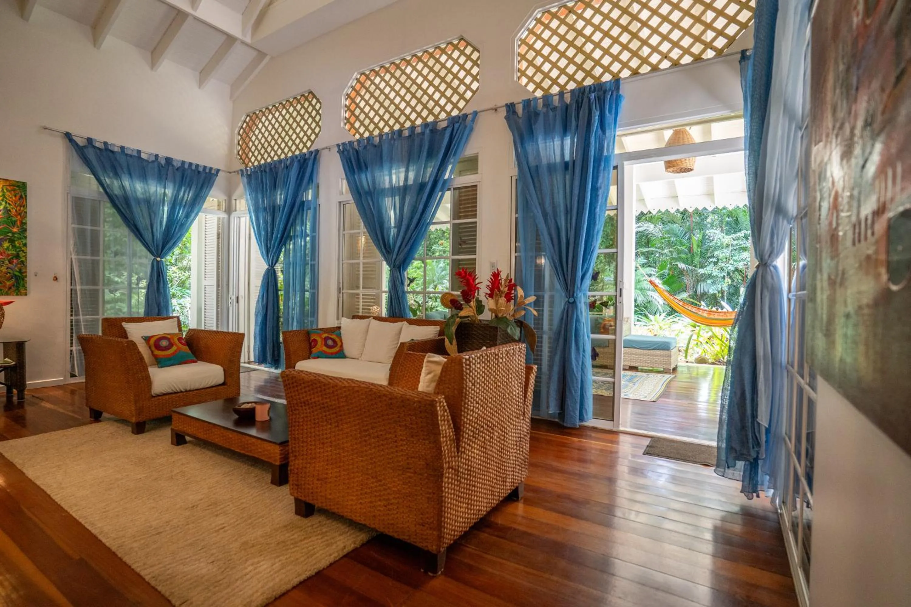 Living room in Casa Naranja