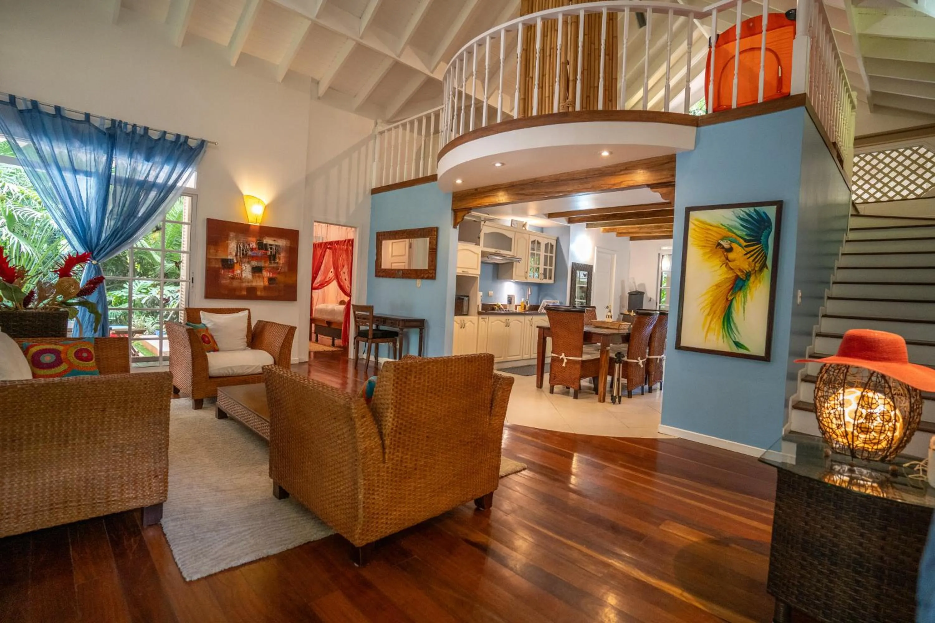 Living room in Casa Naranja