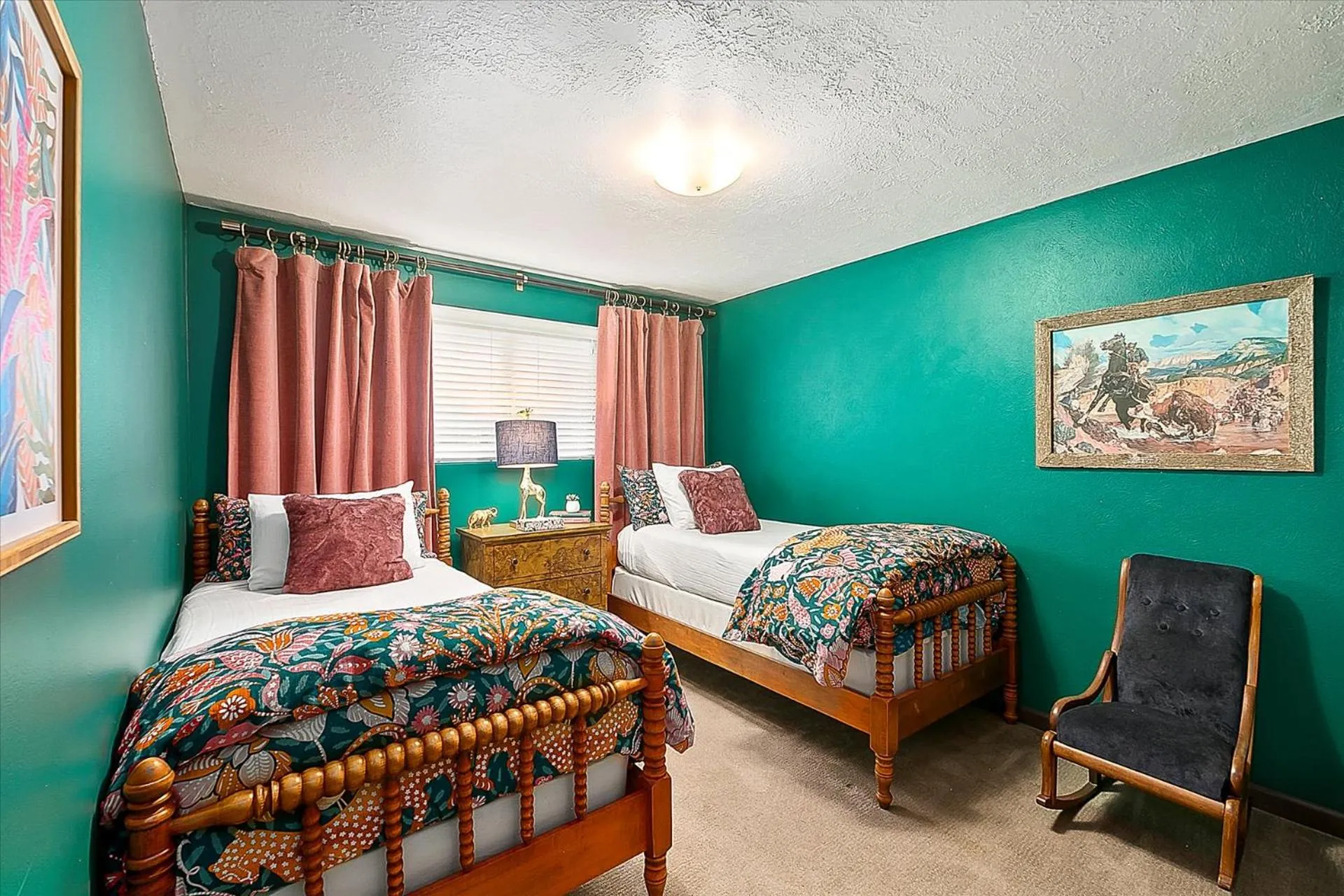 Bed in The East End Retreat