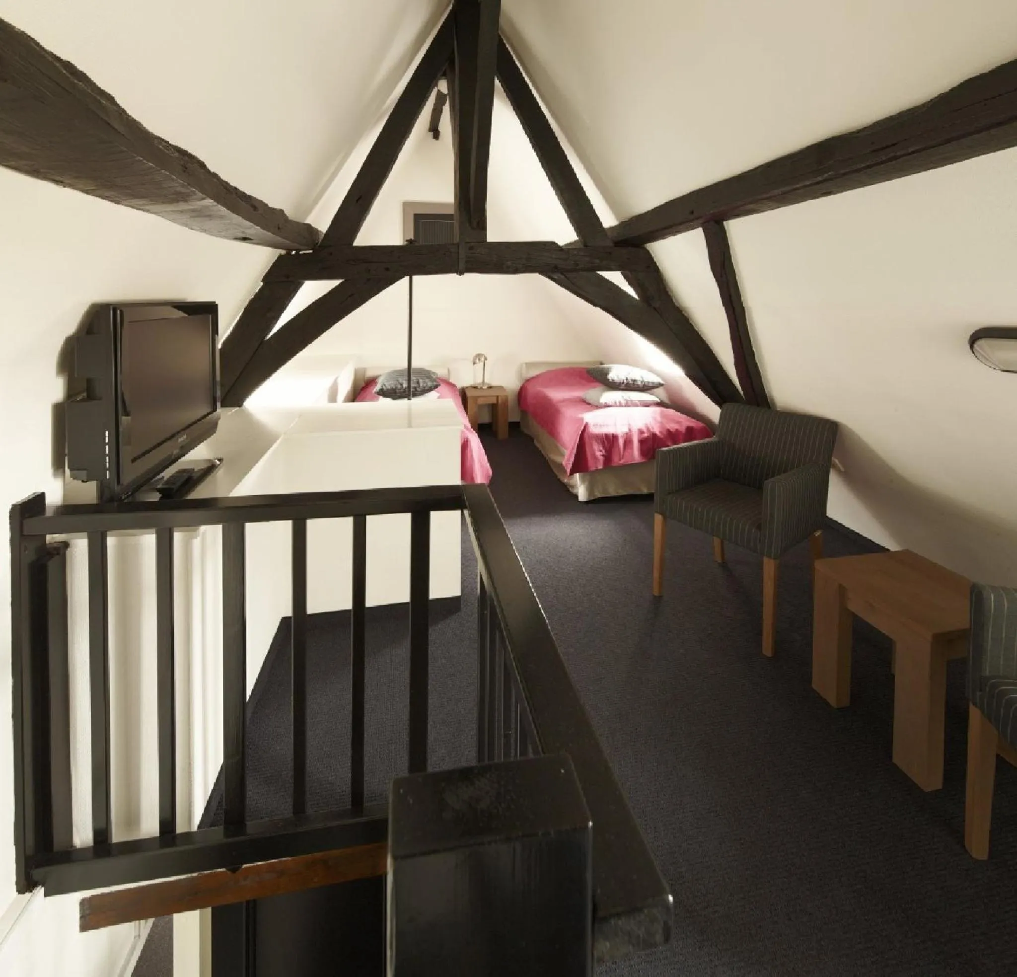 Photo of the whole room, Bed in Hotel Kasteel Doenrade