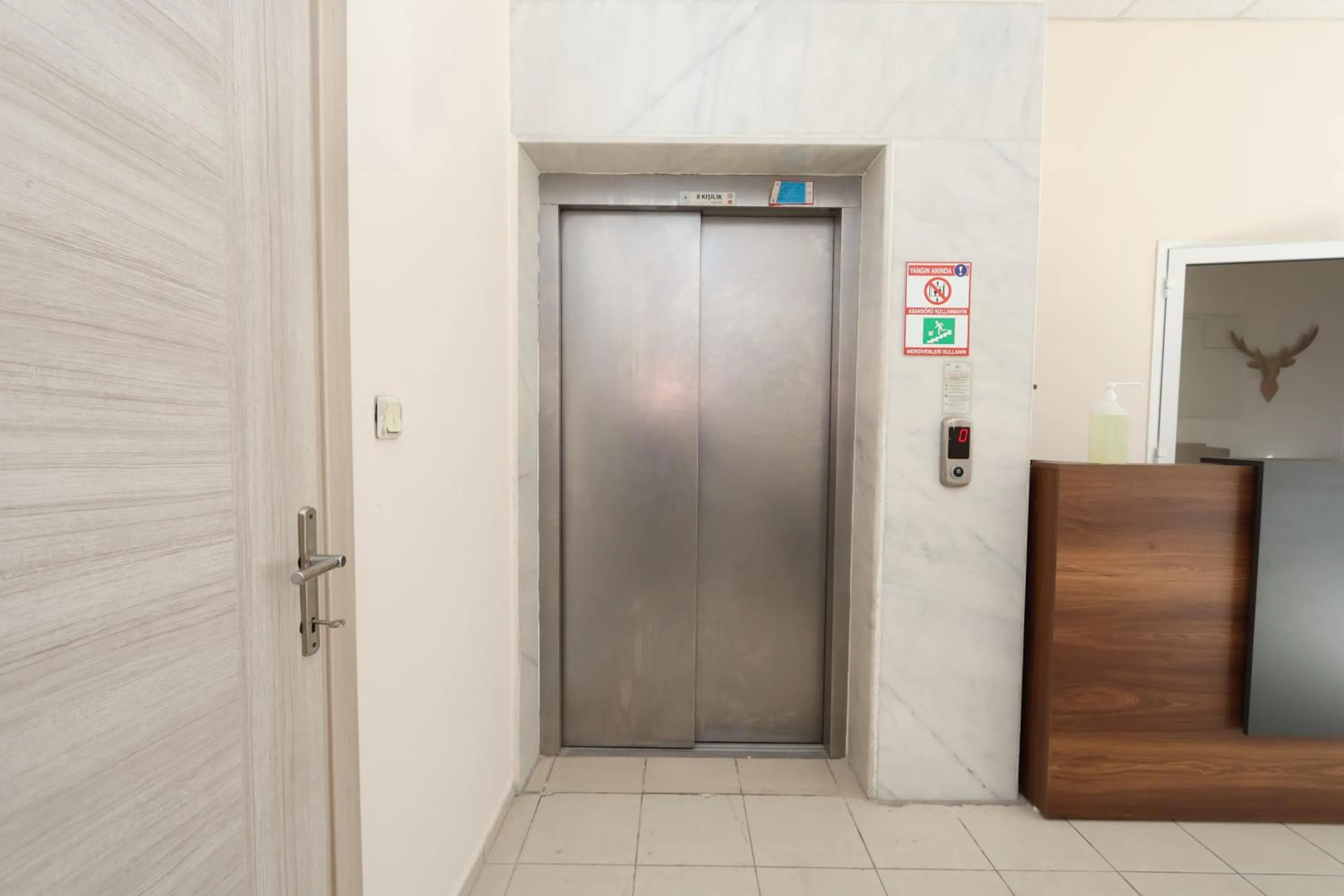 elevator in Blue Life Hotel