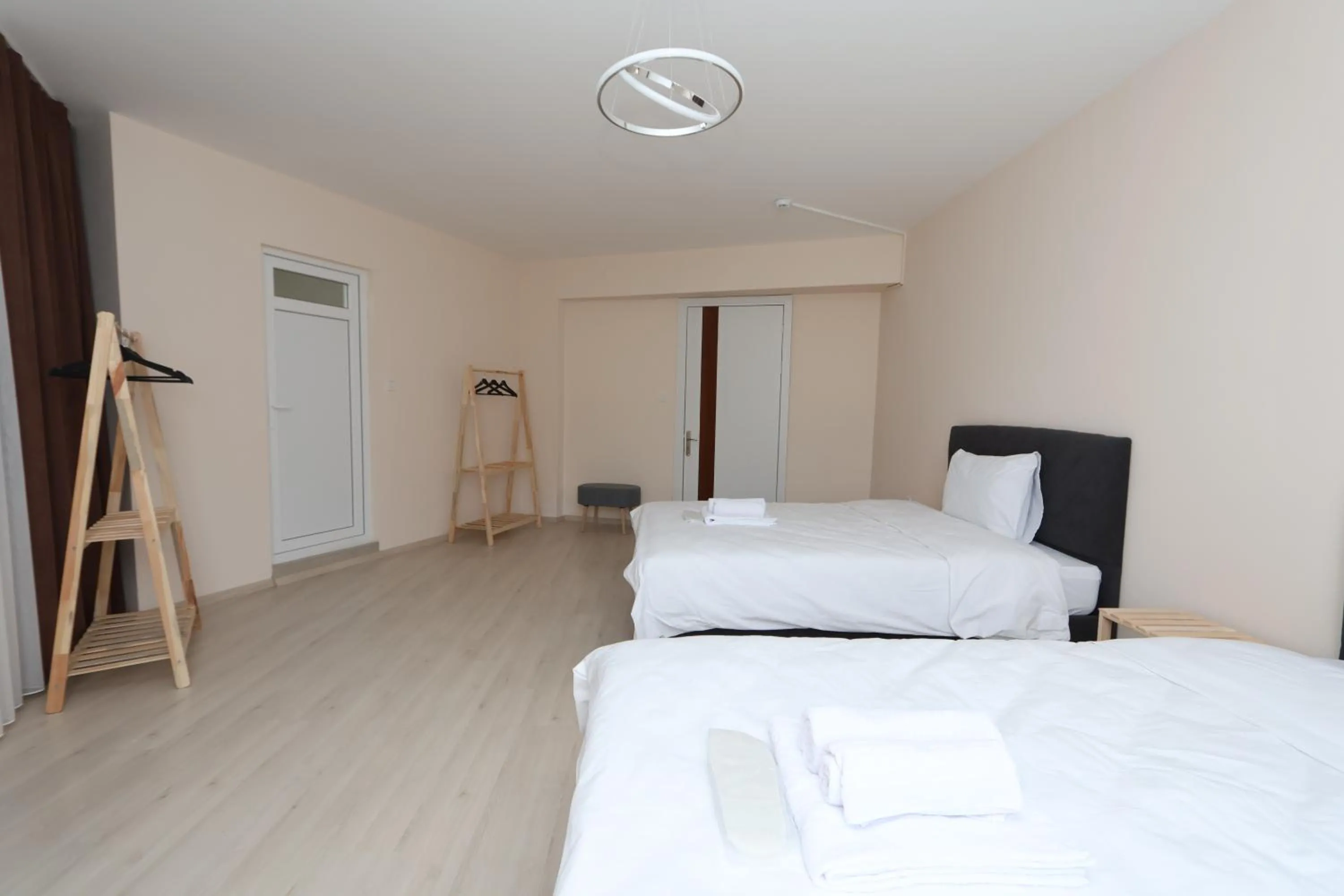 Bed in Blue Life Hotel