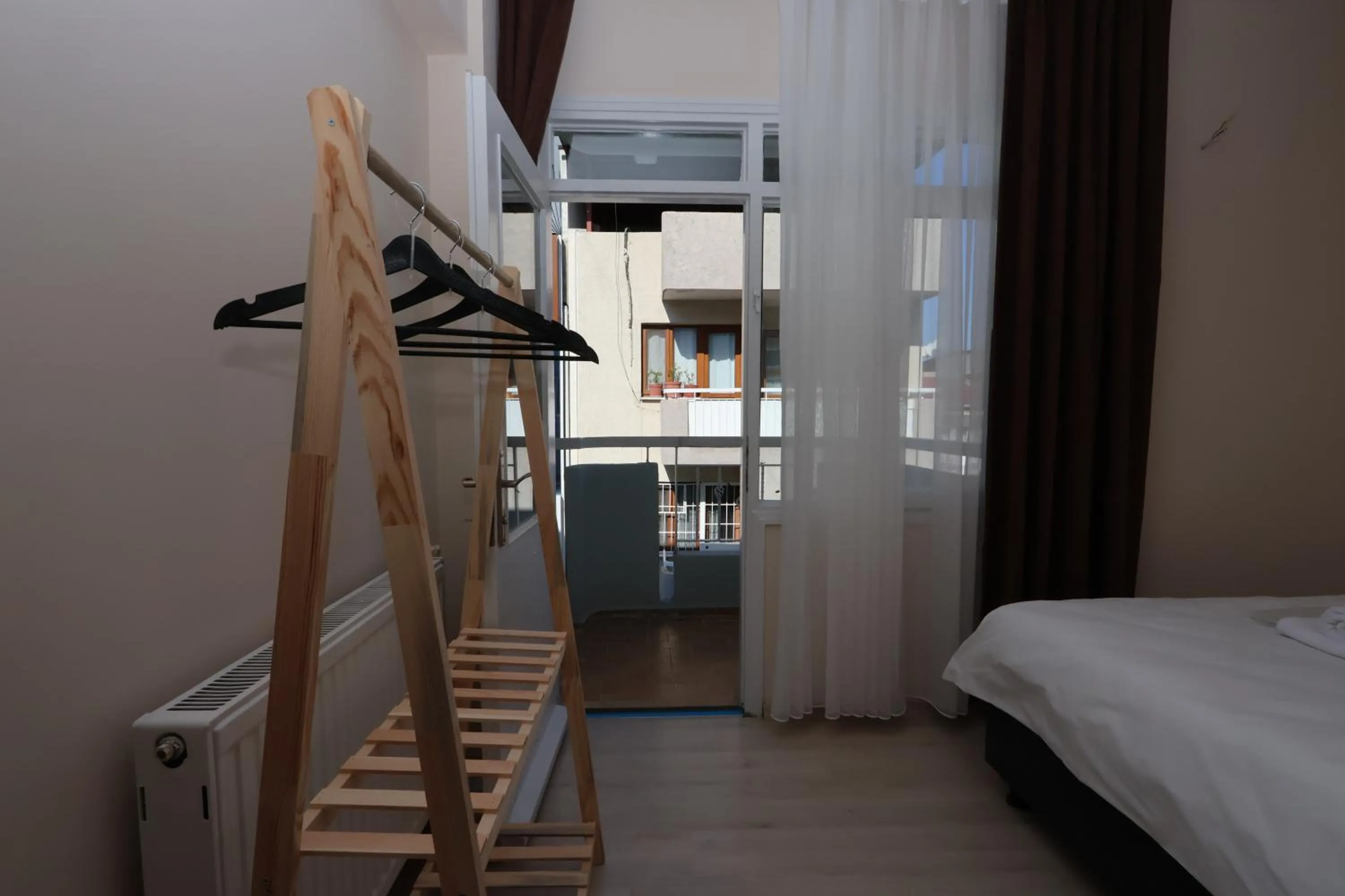 Balcony/Terrace, Bed in Blue Life Hotel