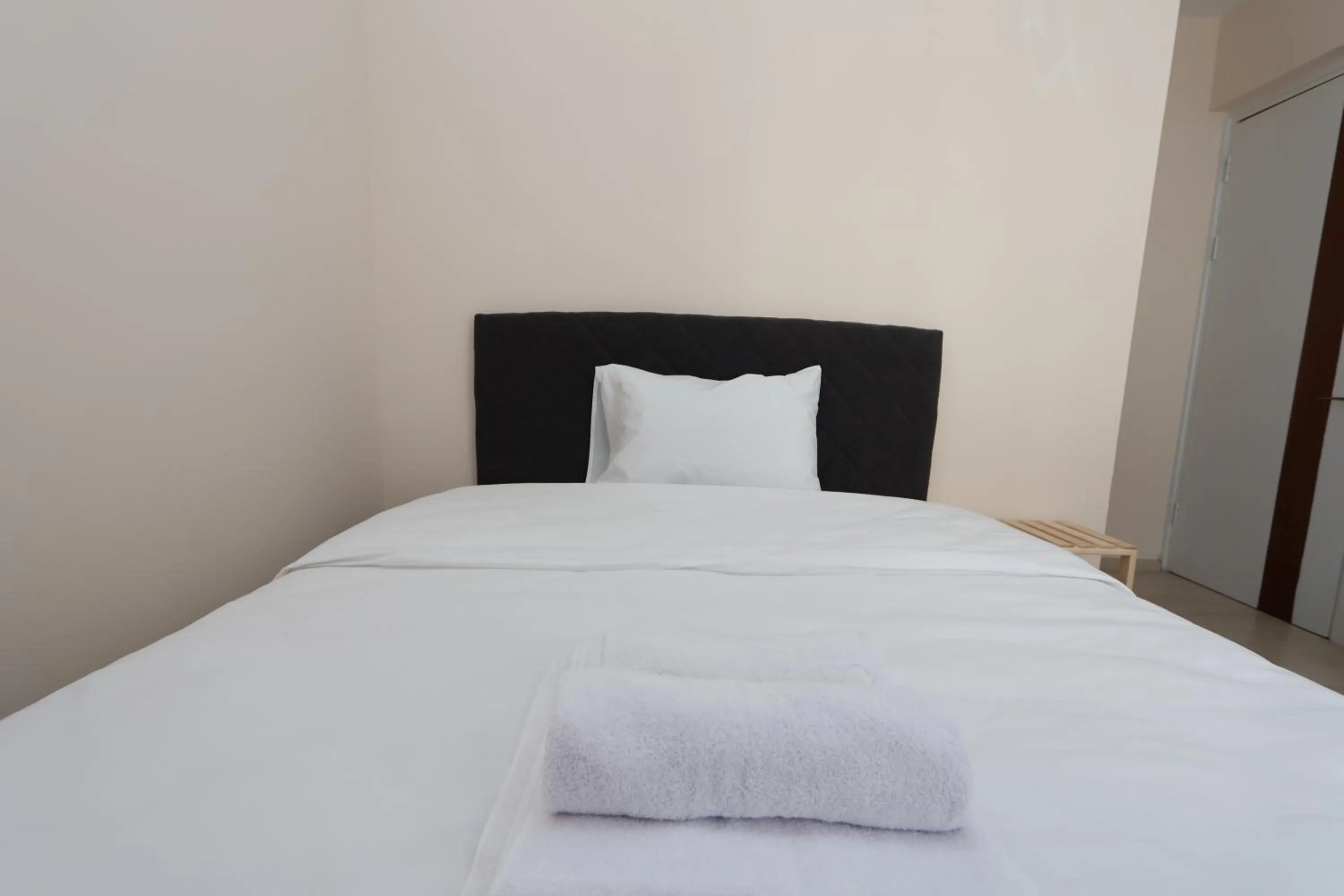 Bed in Blue Life Hotel
