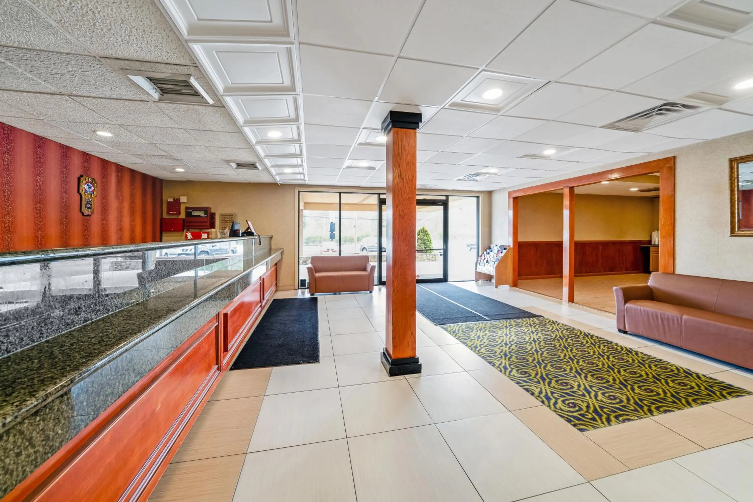 Lobby or reception in Americas Best Value Inn Foxboro