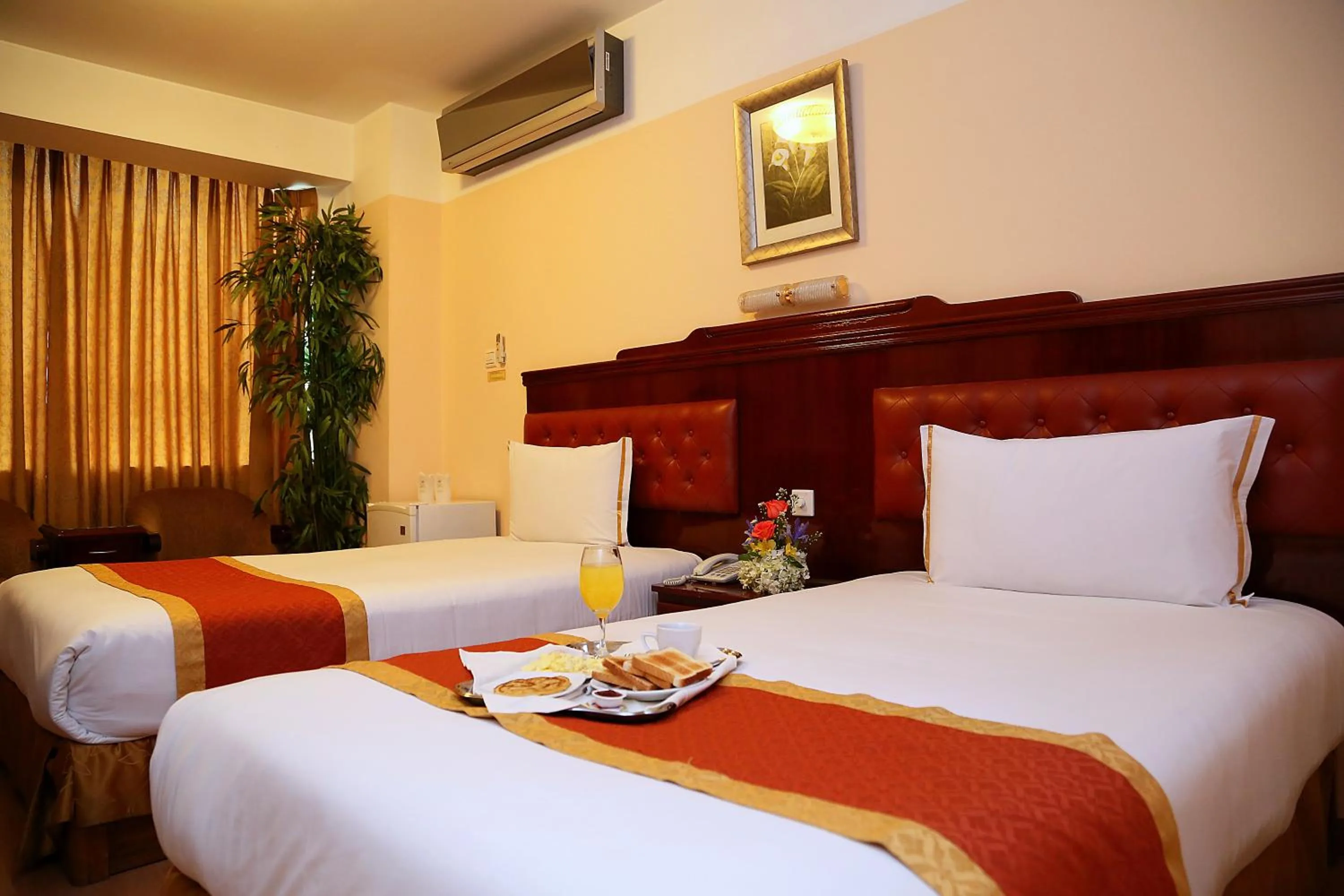 Bed in Hotel Princesa