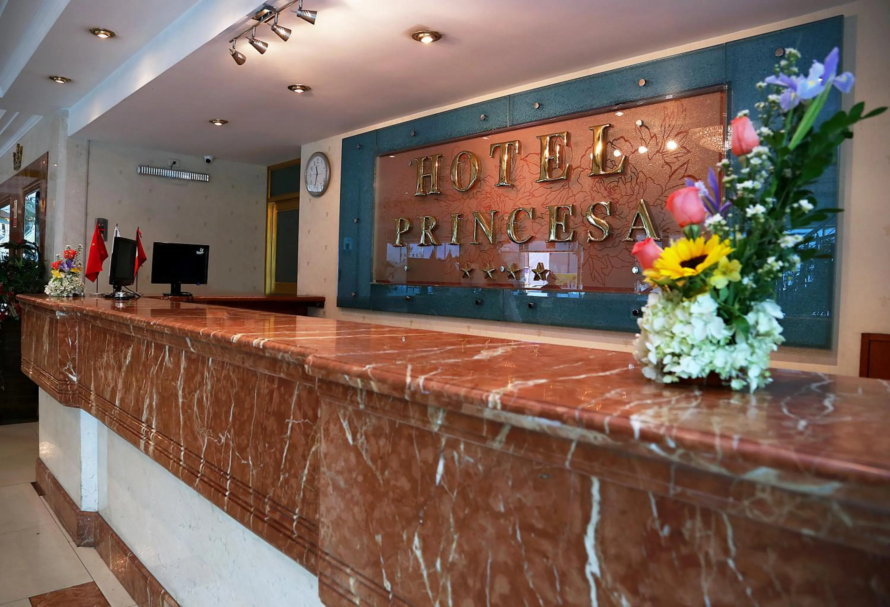 Lobby or reception in Hotel Princesa