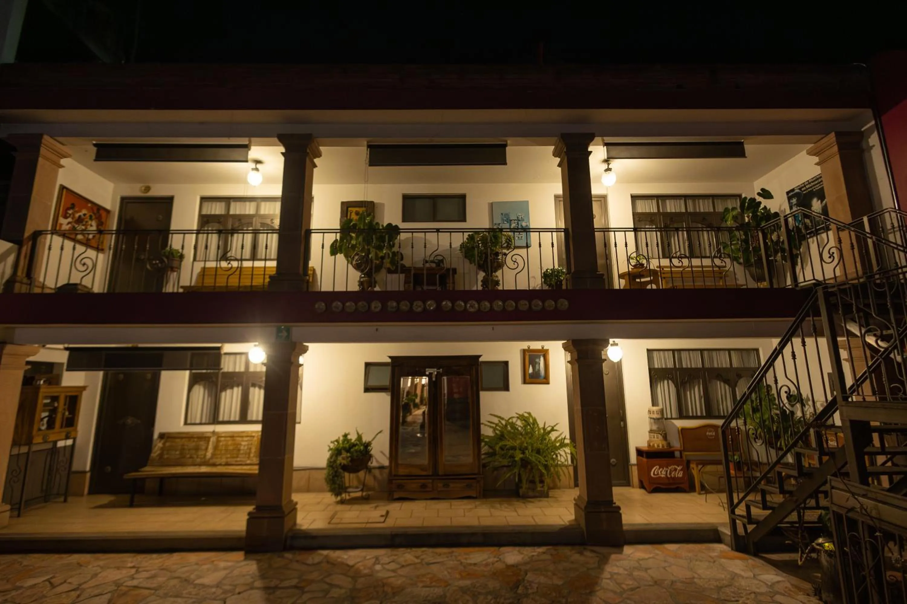 Patio in Hotel-Boutique La Casa De Los Recuerdos
