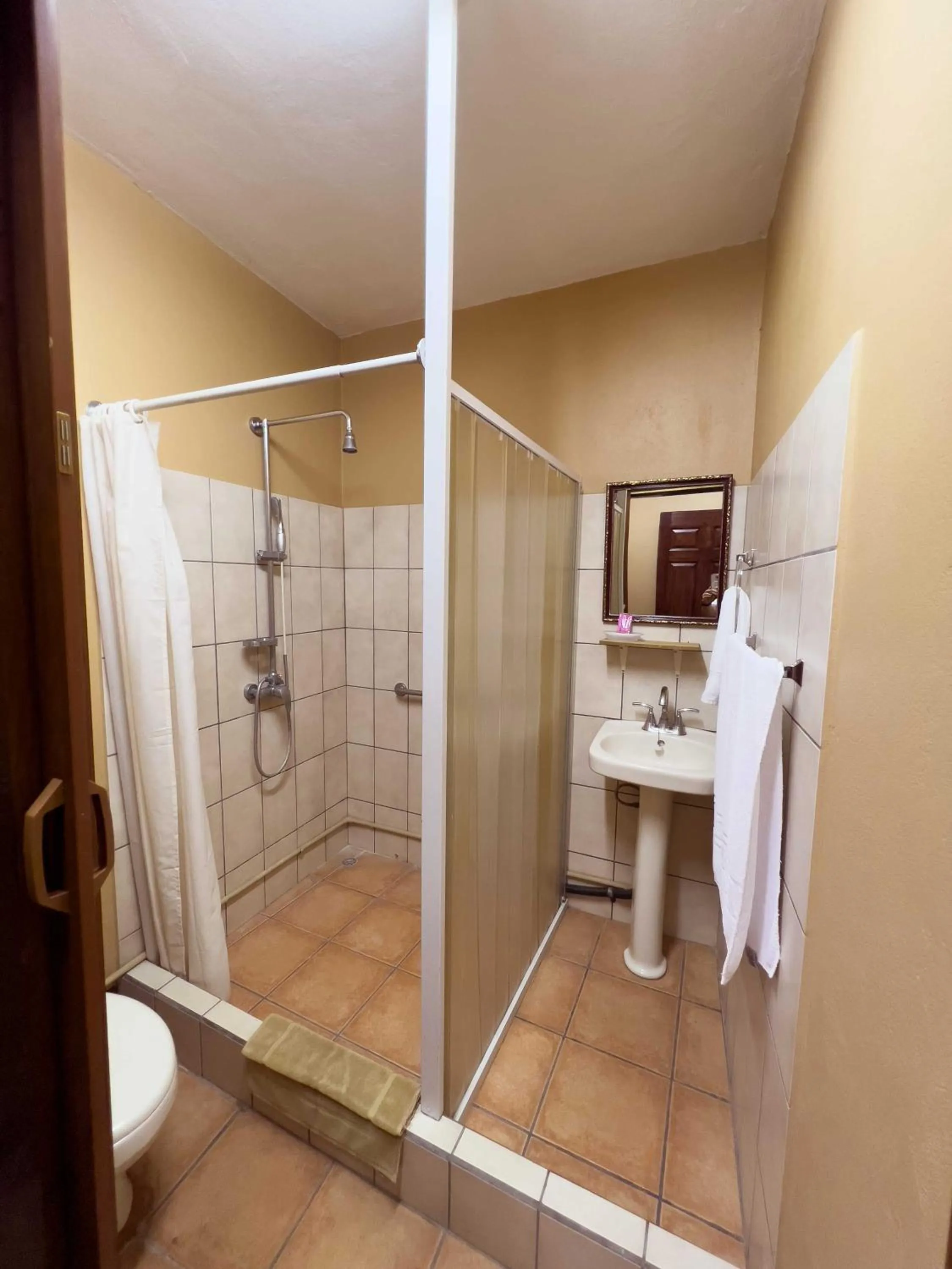 Shower in Belen Suites
