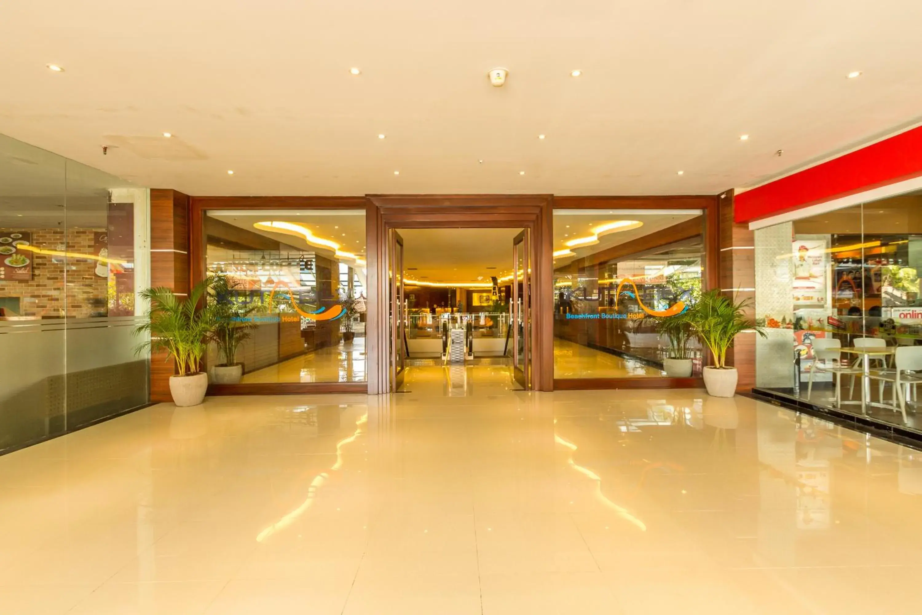 Lobby or reception in Kutabex Beachfront Hotel Lobby or reception in Kutabex Beachfront Hotel