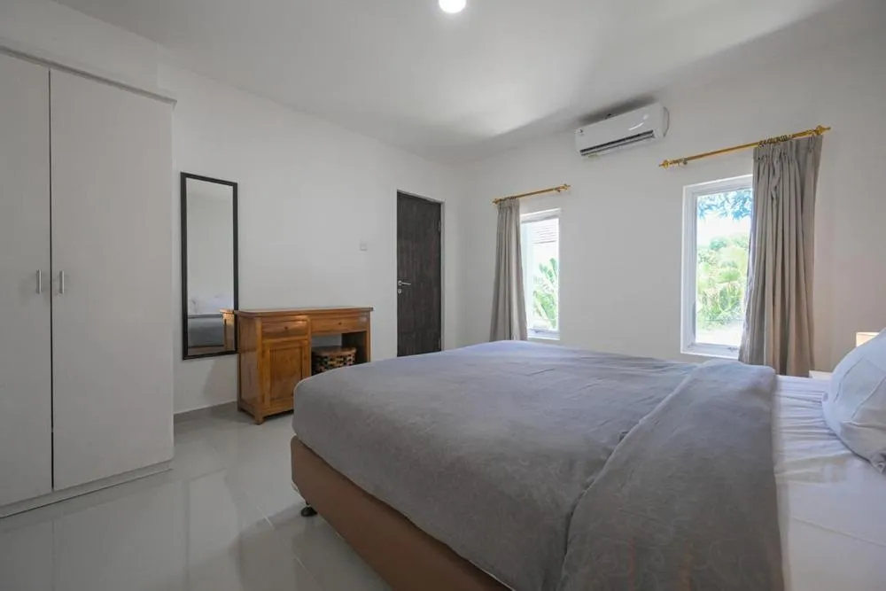 Bed in The Lavana Tresna Villa 7 Nusa Dua