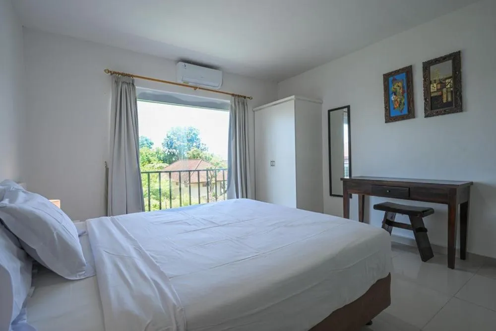 Bed in The Lavana Tresna Villa 7 Nusa Dua