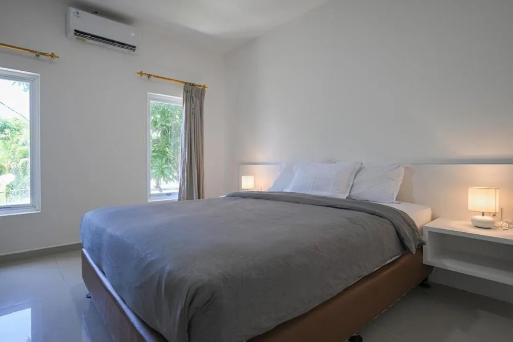 Bed in The Lavana Tresna Villa 7 Nusa Dua