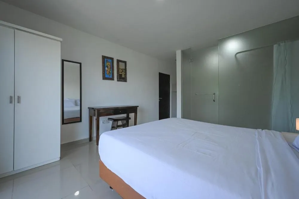 Bed in The Lavana Tresna Villa 7 Nusa Dua